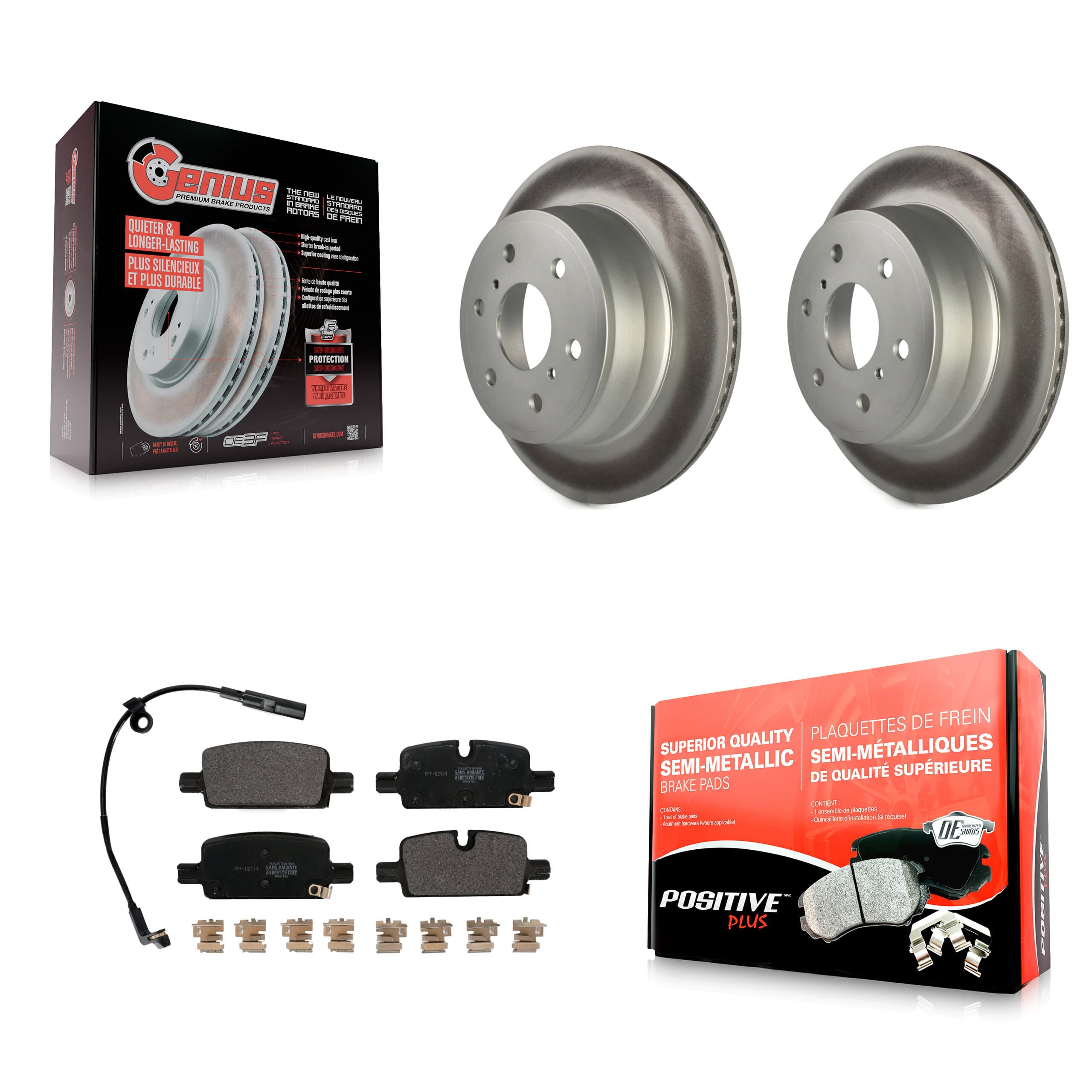 Transit Auto - KGF-102641 - Rear Disc Brake Kits image 1