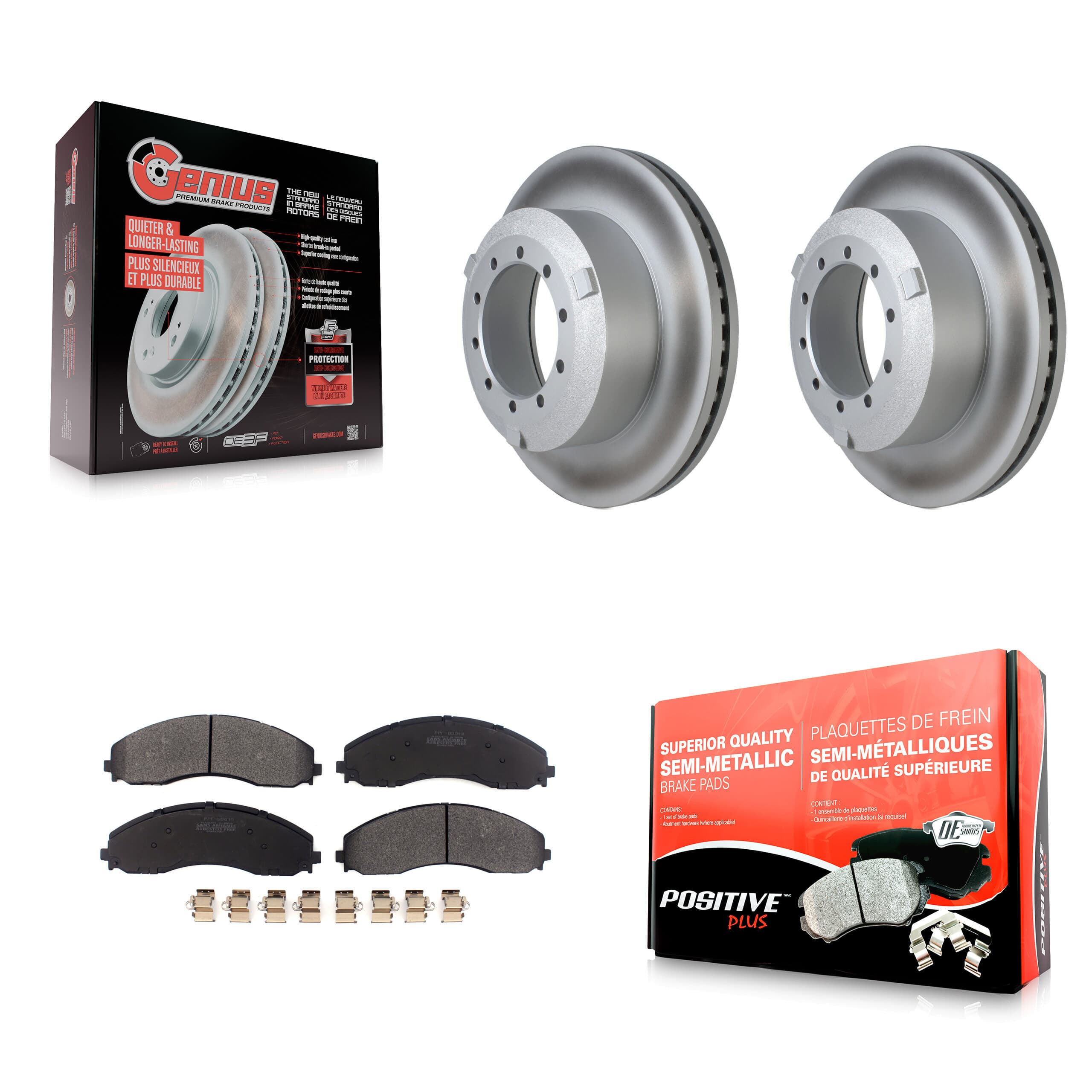 Transit Auto - KGF-102685 - Rear Disc Brake Kits image 1