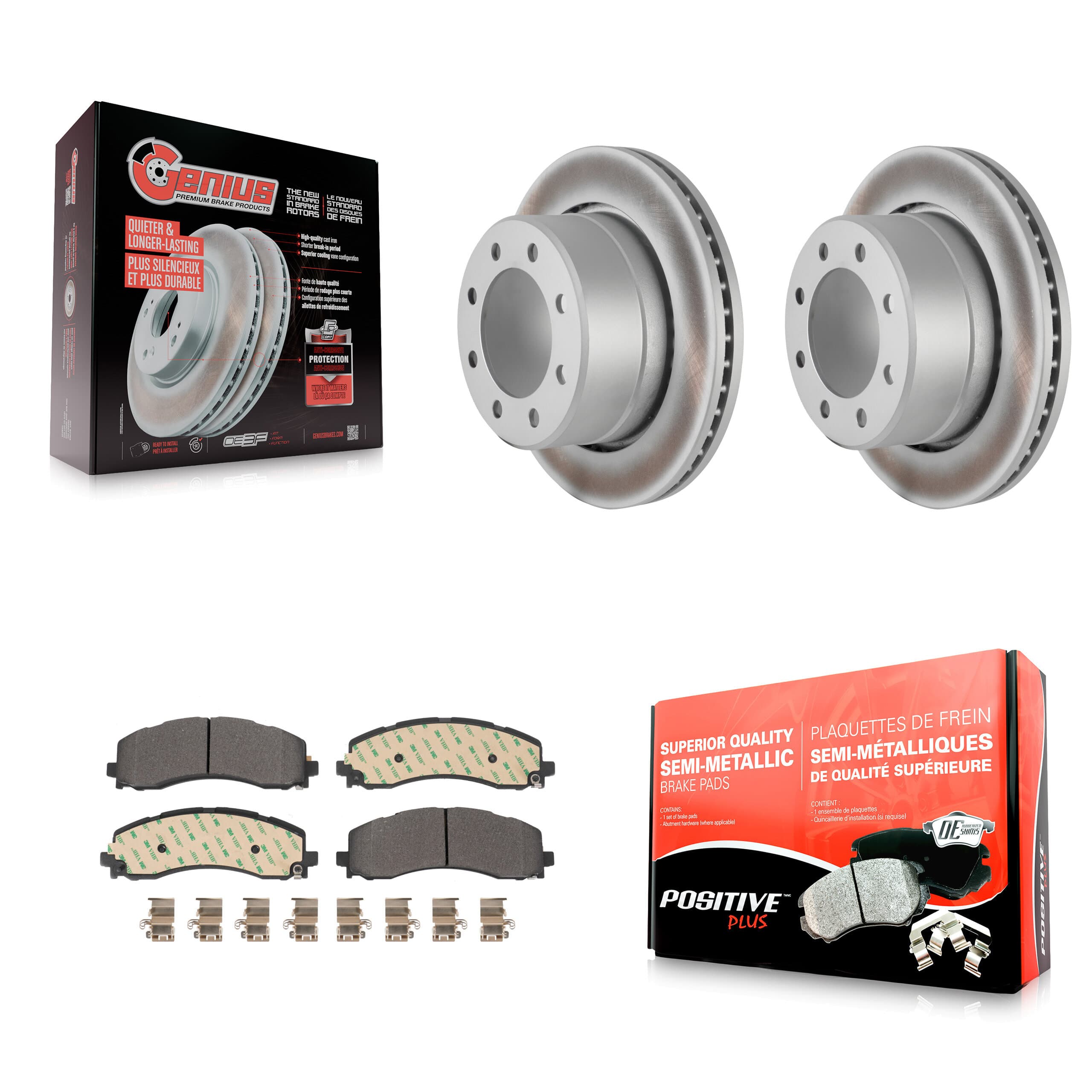 Transit Auto - KGF-102692 - Rear Disc Brake Kits image 1