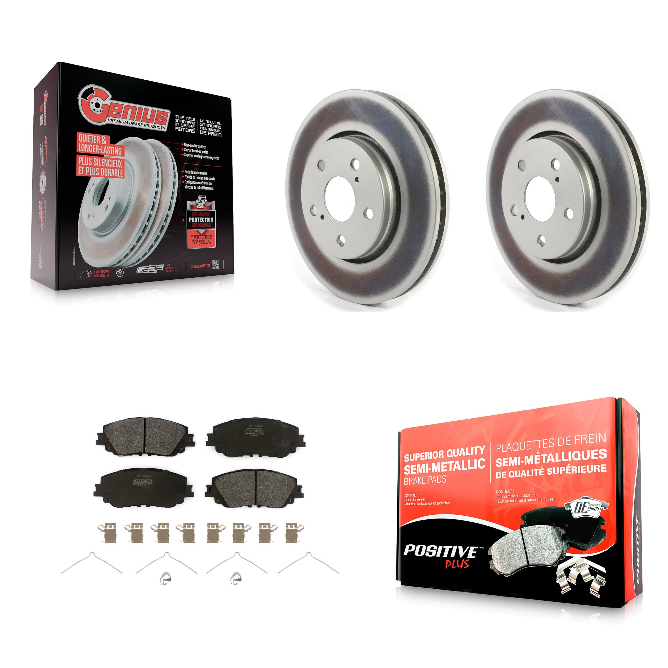 Transit Auto - KGF-102740 - Front Disc Brake Kits image 1