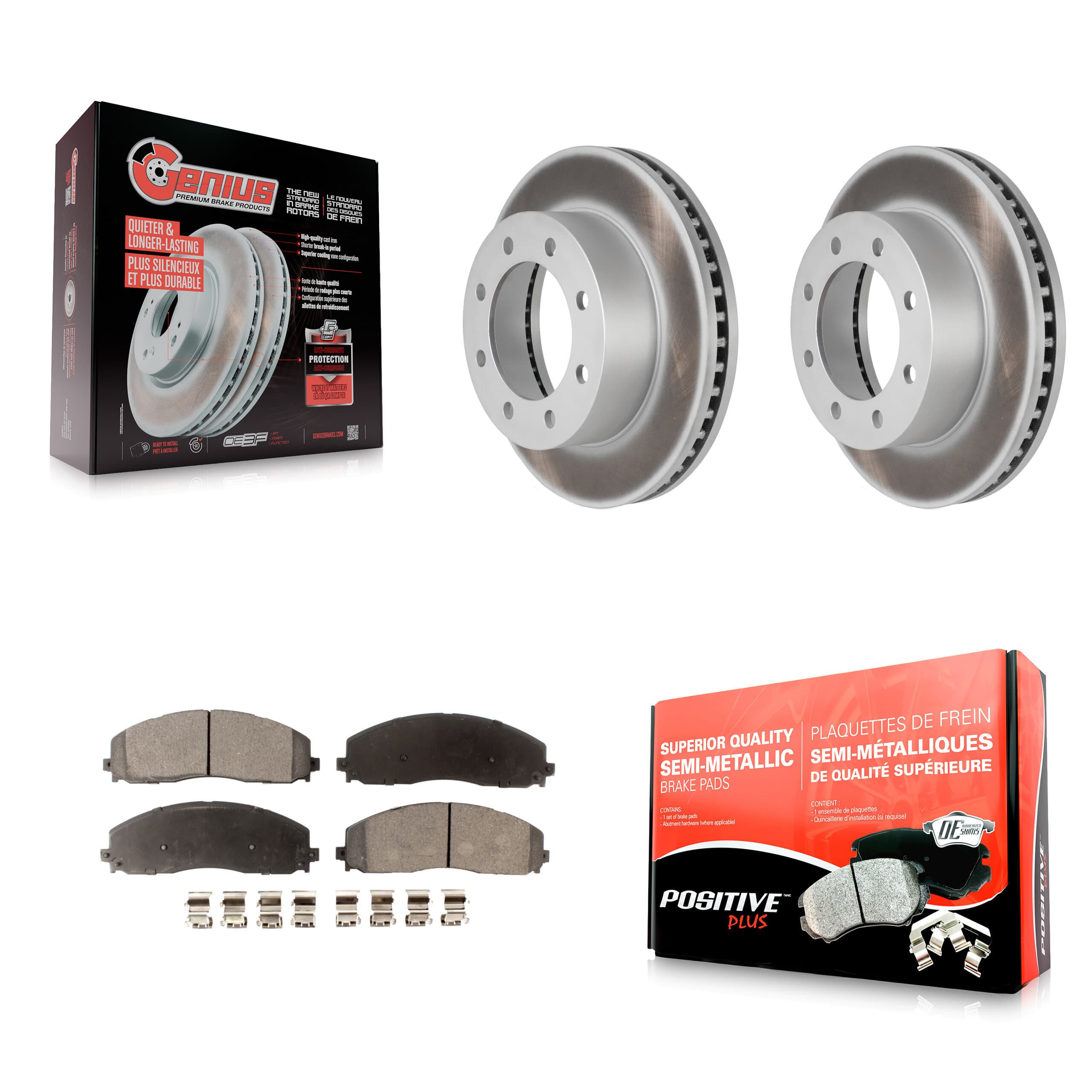 Transit Auto - KGF-102744 - Front Disc Brake Kits image 1