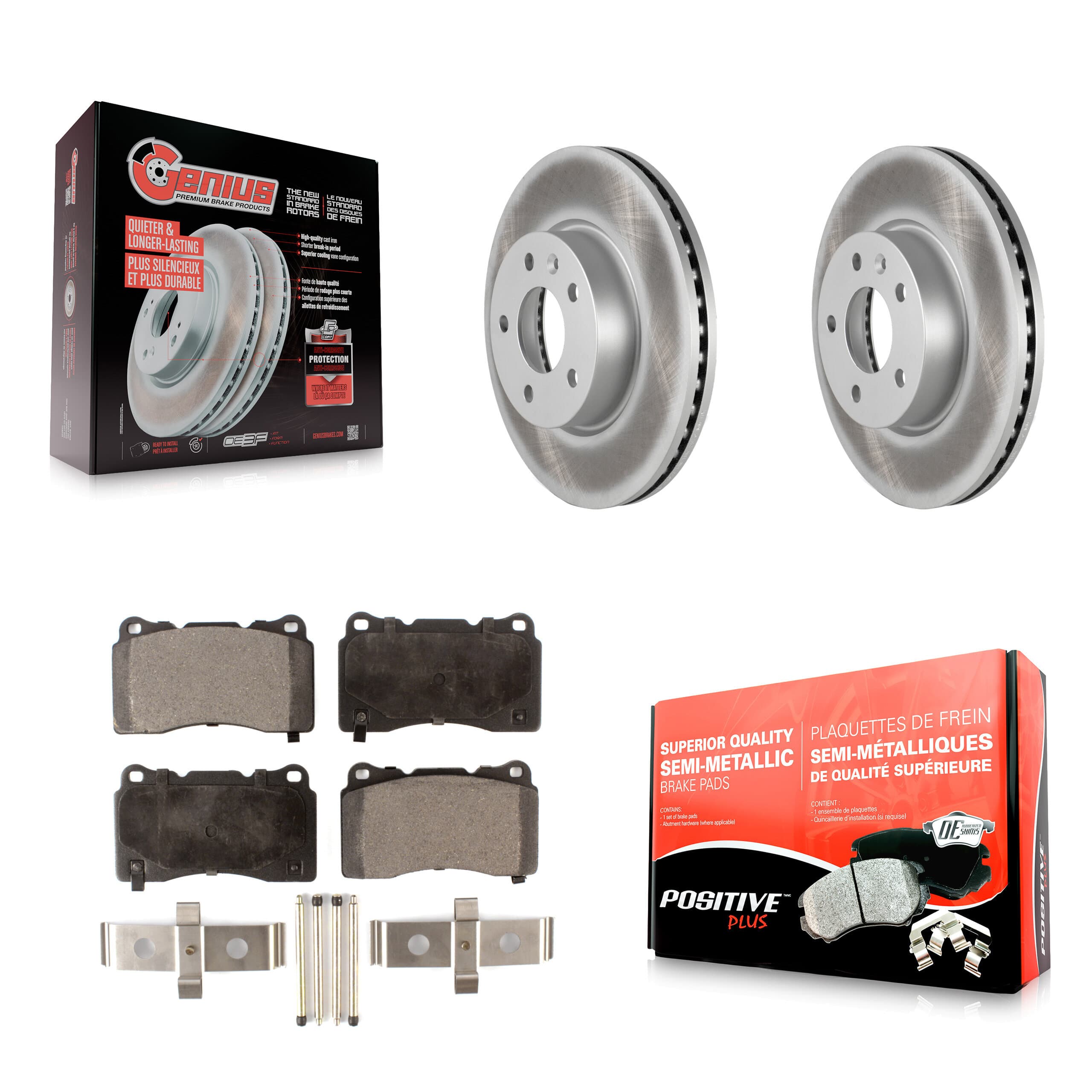 Transit Auto - KGF-102745 - Front Disc Brake Kits image 1