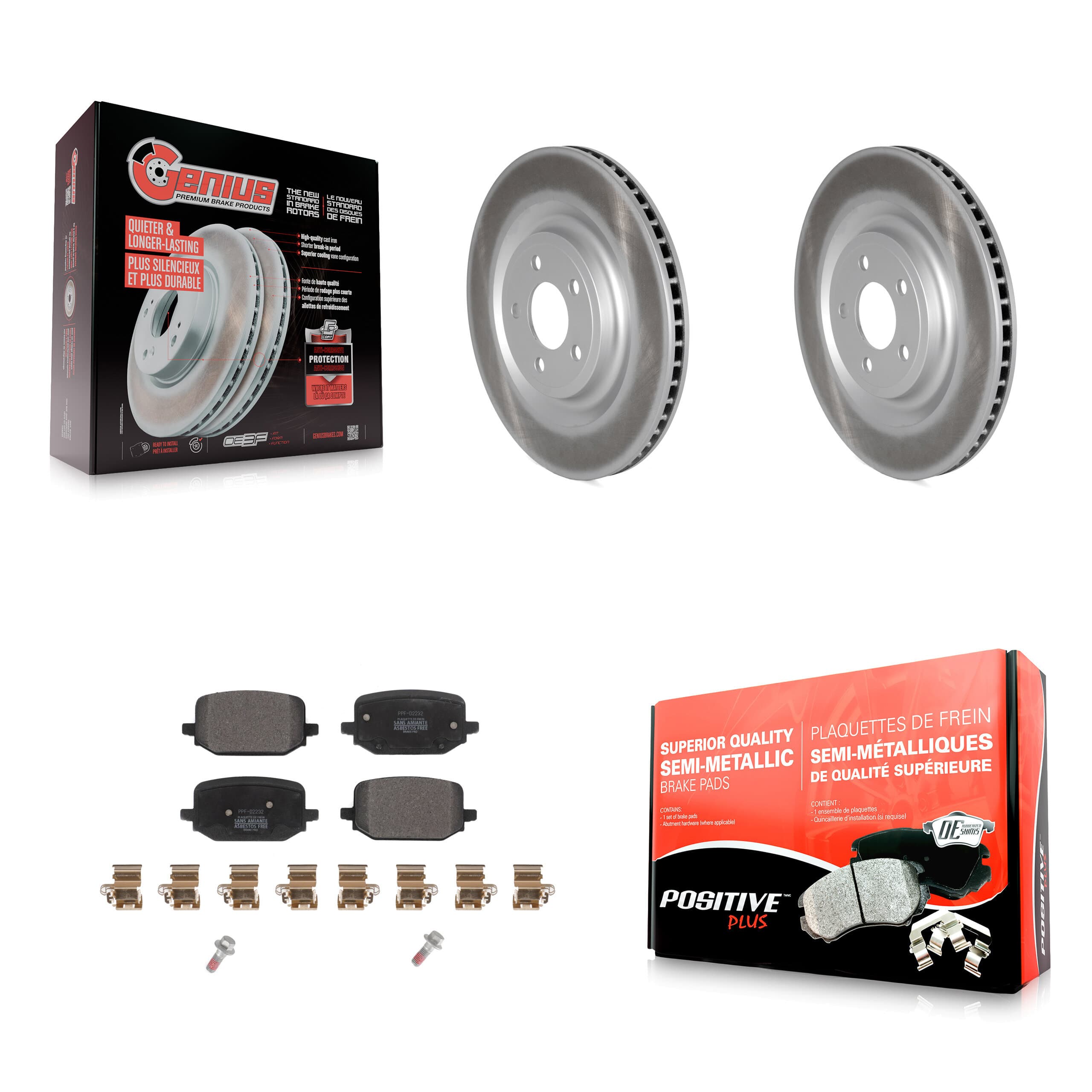 Transit Auto - KGF-102774 - Rear Disc Brake Kits image 1