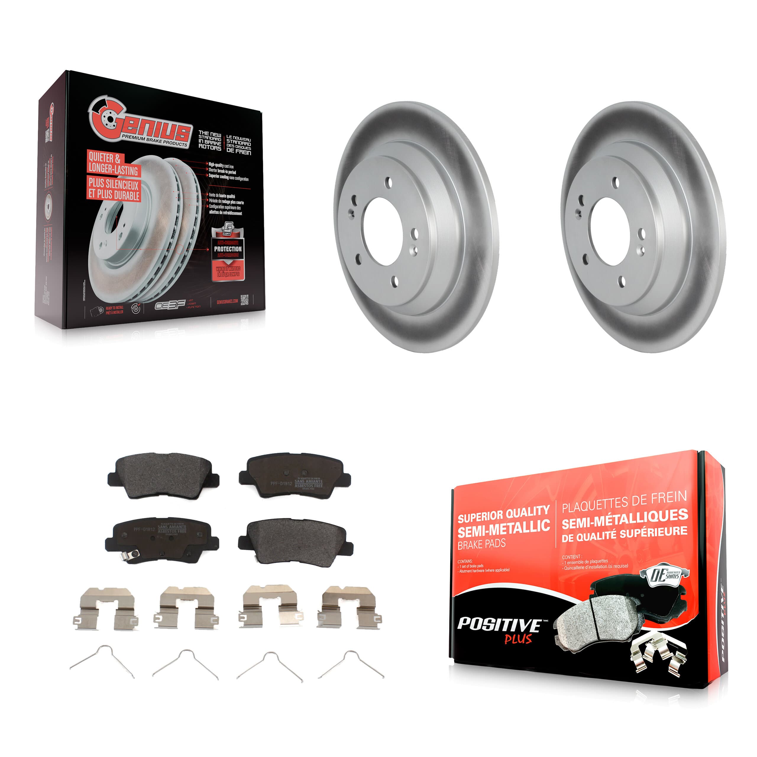 Transit Auto - KGF-102778 - Rear Disc Brake Kits image 1