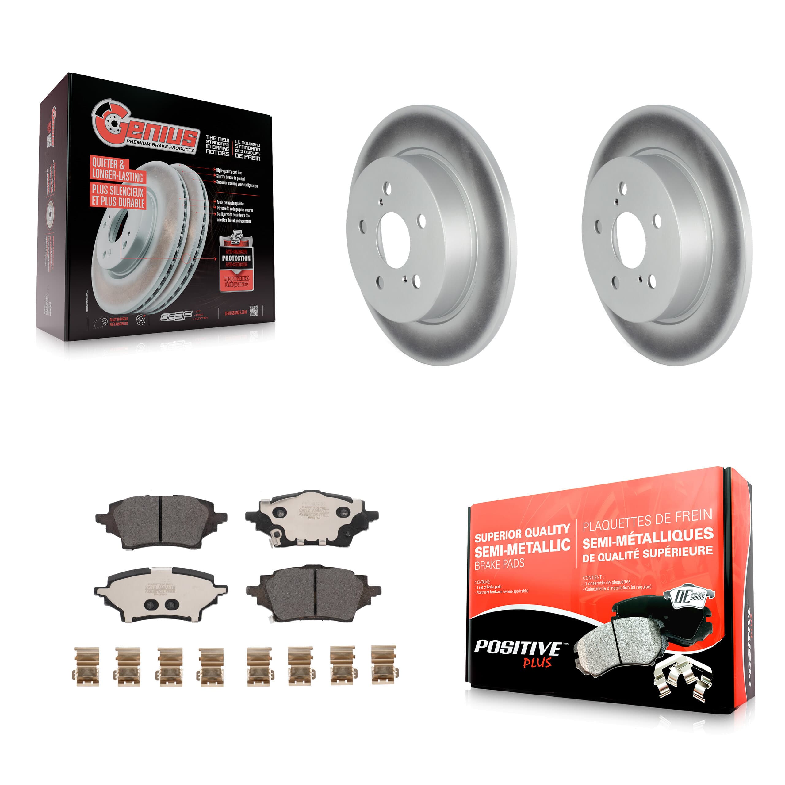 Transit Auto - KGF-102884 - Rear Disc Brake Kits image 1