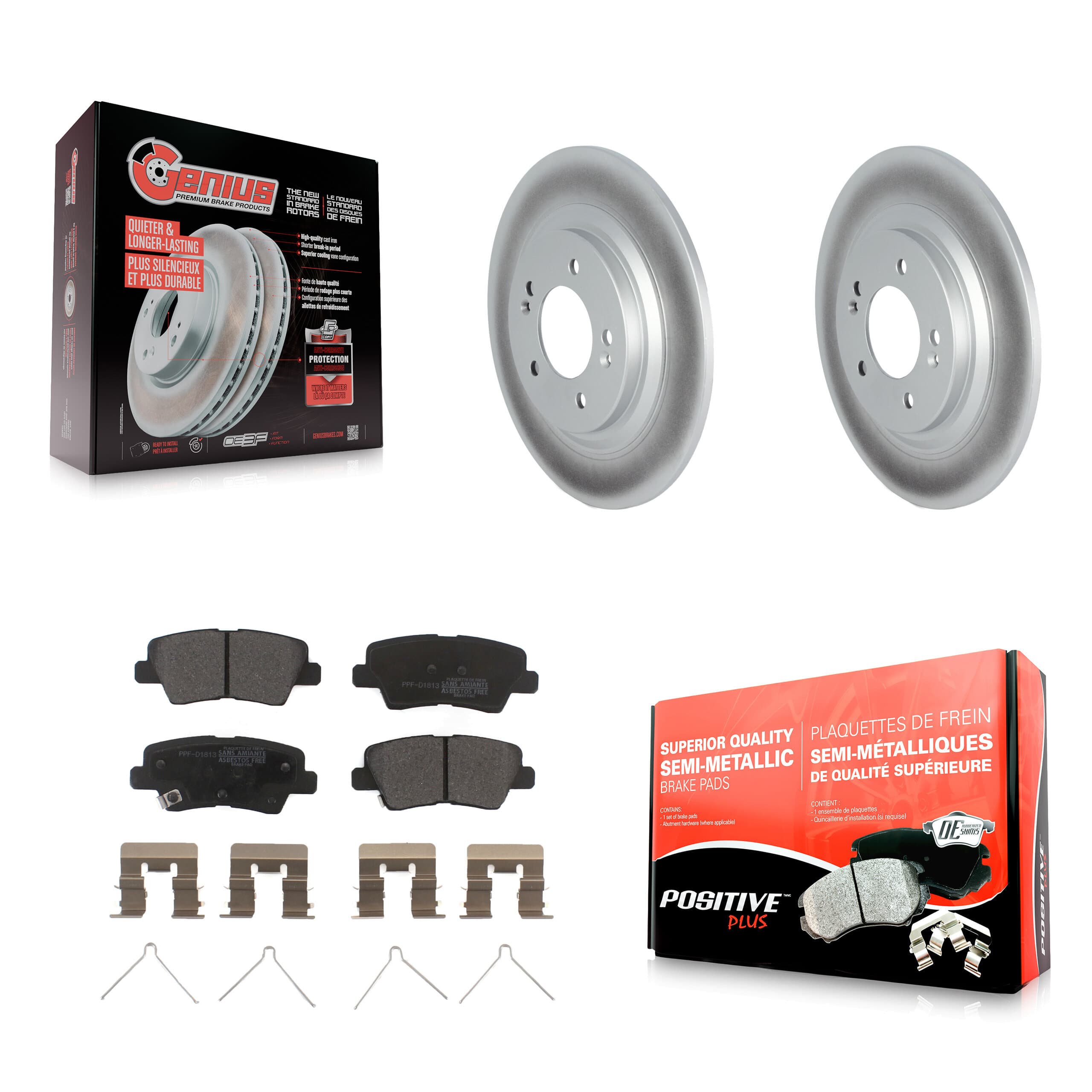 Transit Auto - KGF-102892 - Rear Disc Brake Kits image 1
