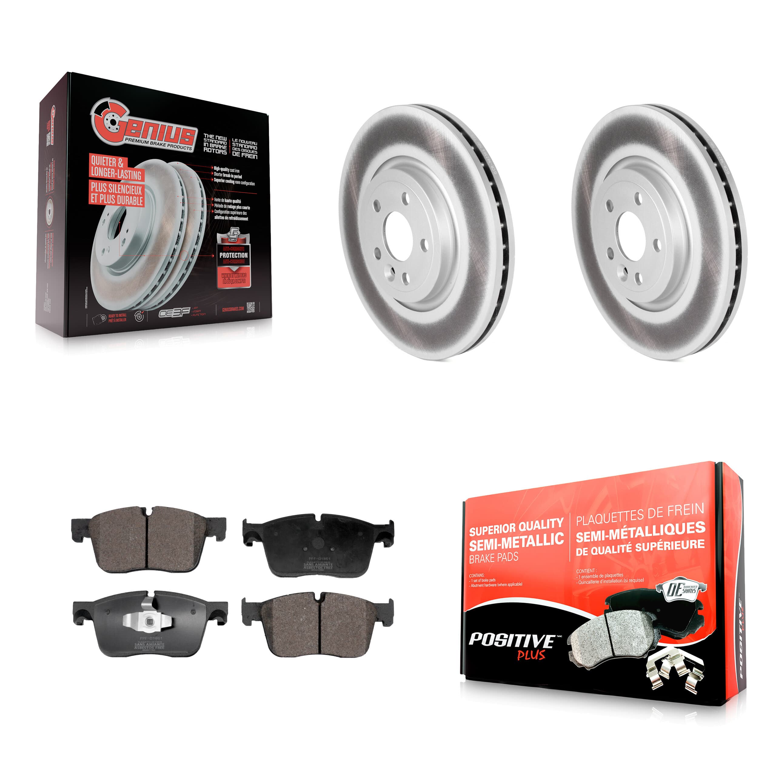 Transit Auto - KGF-102922 - Front Disc Brake Kits image 1