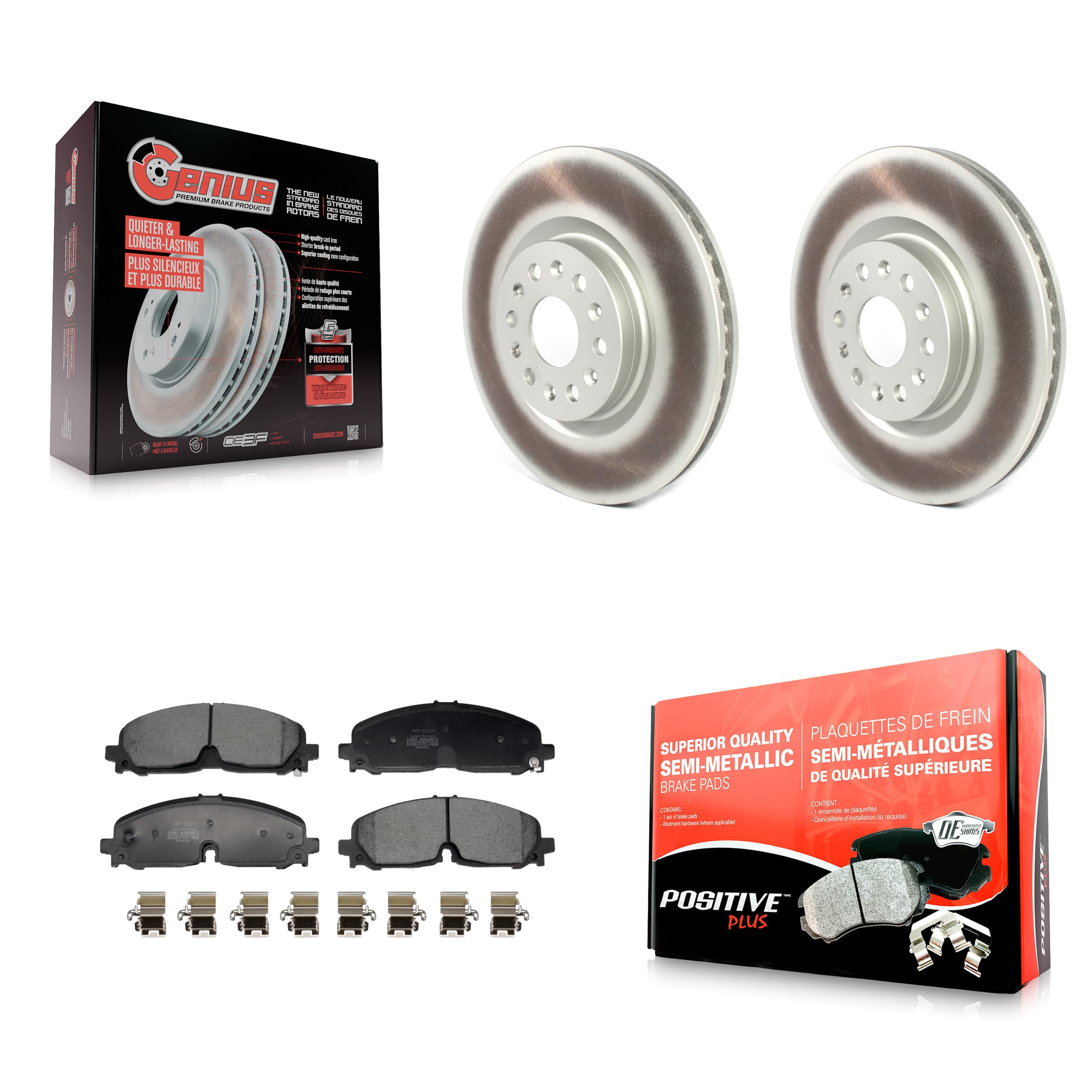 Transit Auto - KGF-103012 - Front Disc Brake Kits image 1