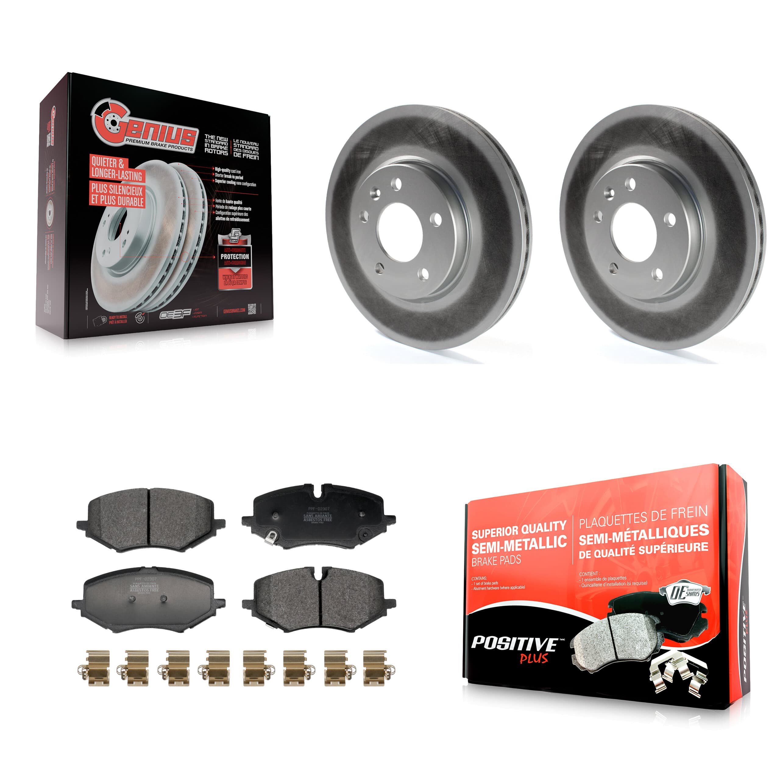 Transit Auto - KGF-103013 - Front Disc Brake Kits image 1