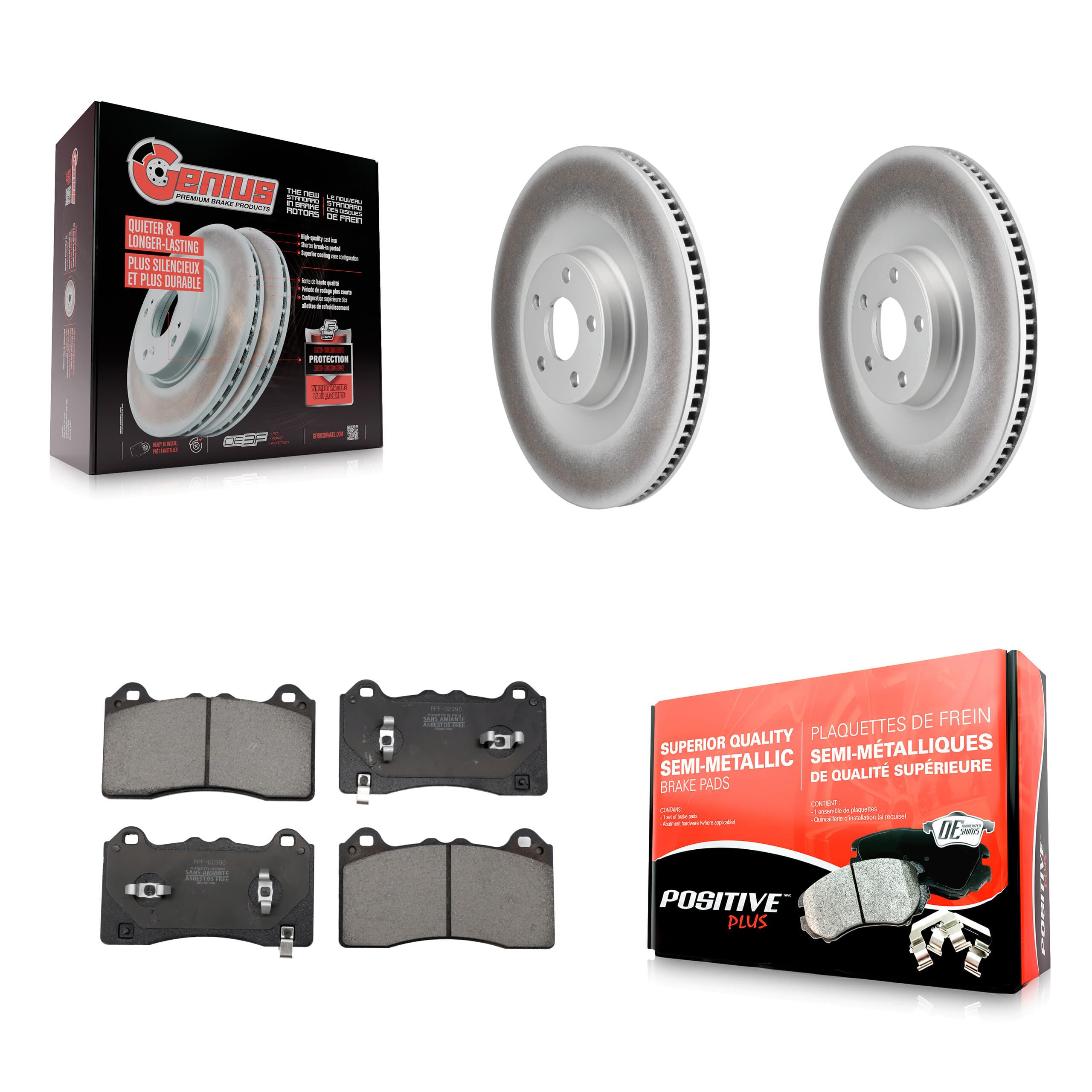 Transit Auto - KGF-103014 - Front Disc Brake Kits image 1