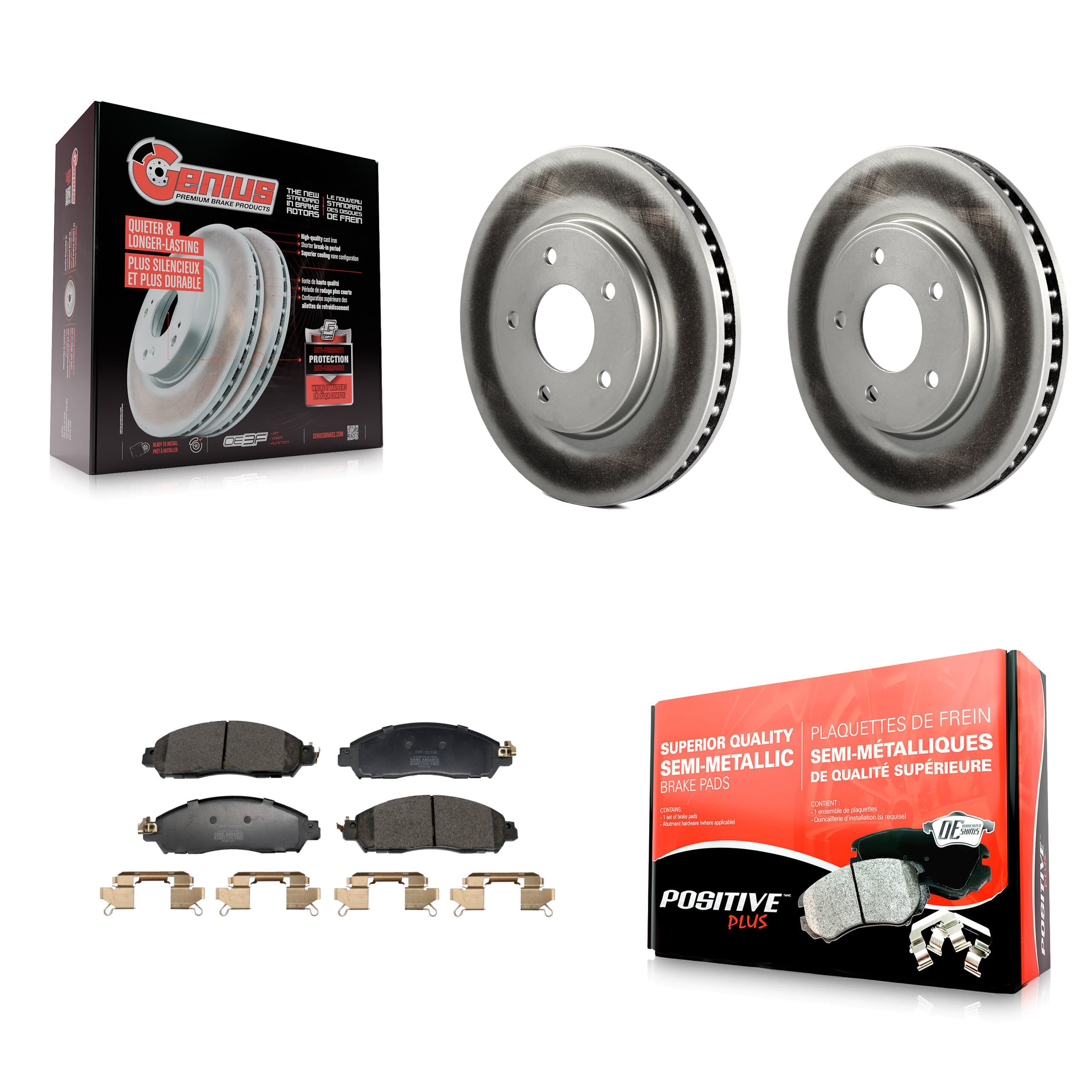 Transit Auto - KGF-103019 - Front Disc Brake Kits image 1