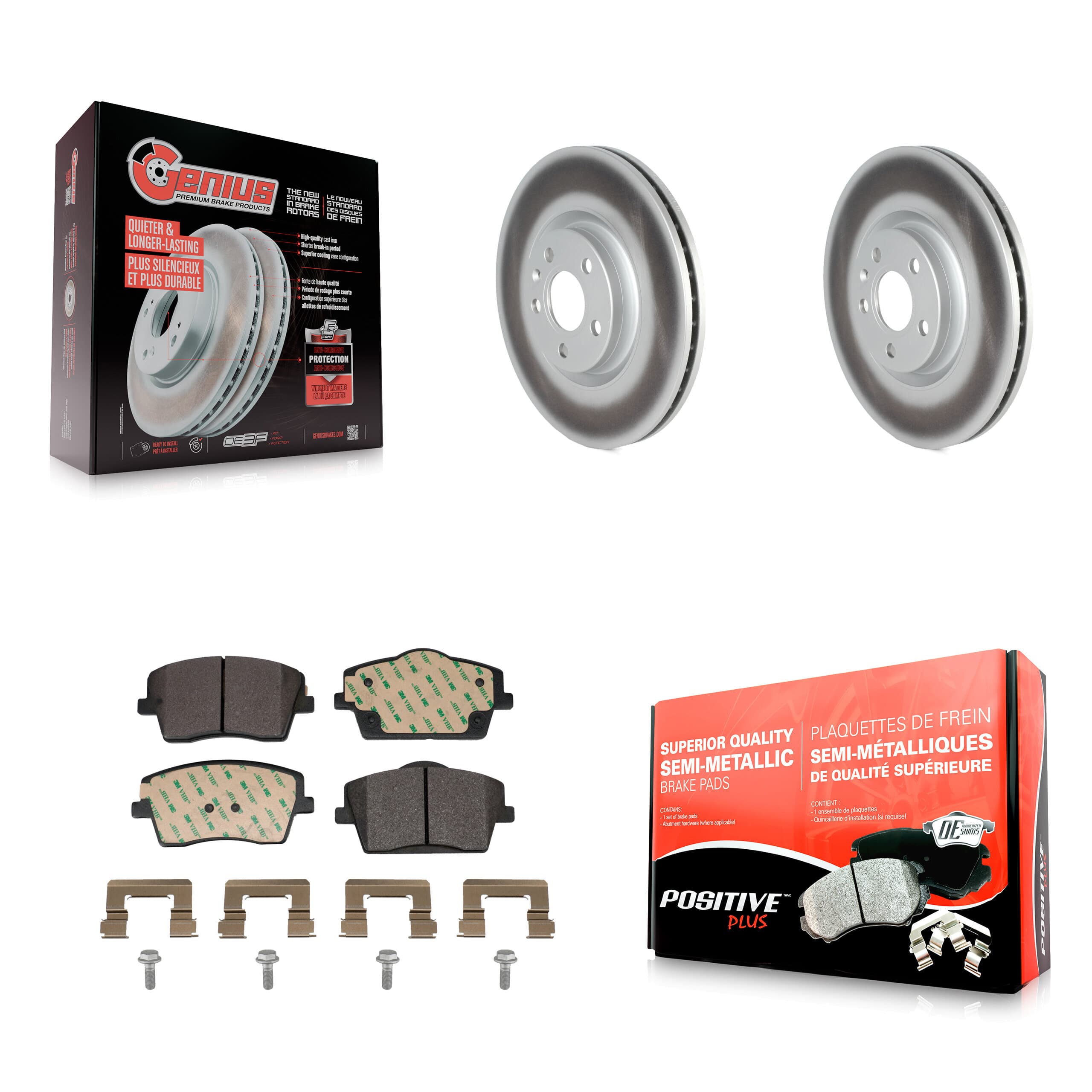 Transit Auto - KGF-103020 - Front Disc Brake Kits image 1