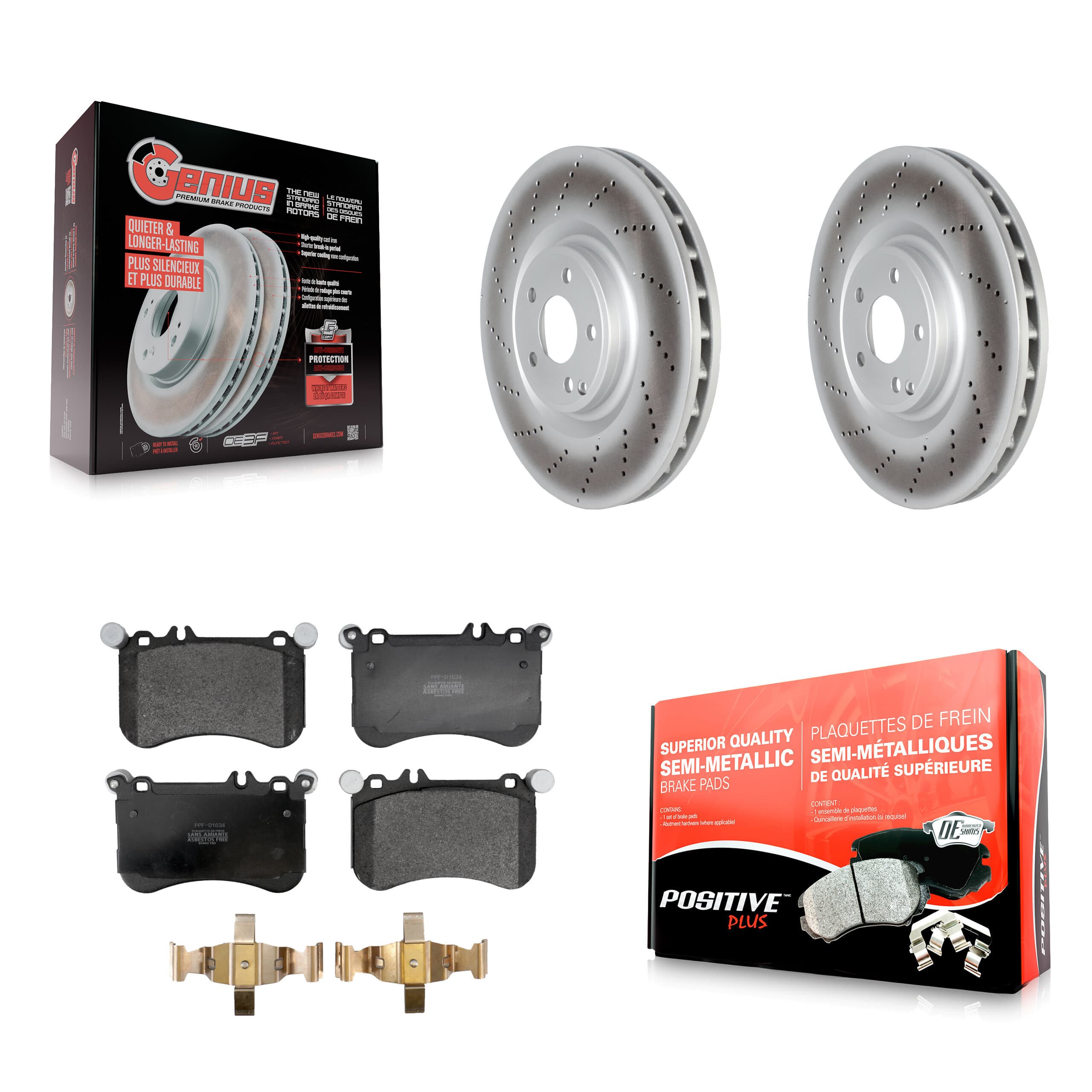 Transit Auto - KGF-103023 - Front Disc Brake Kits image 1