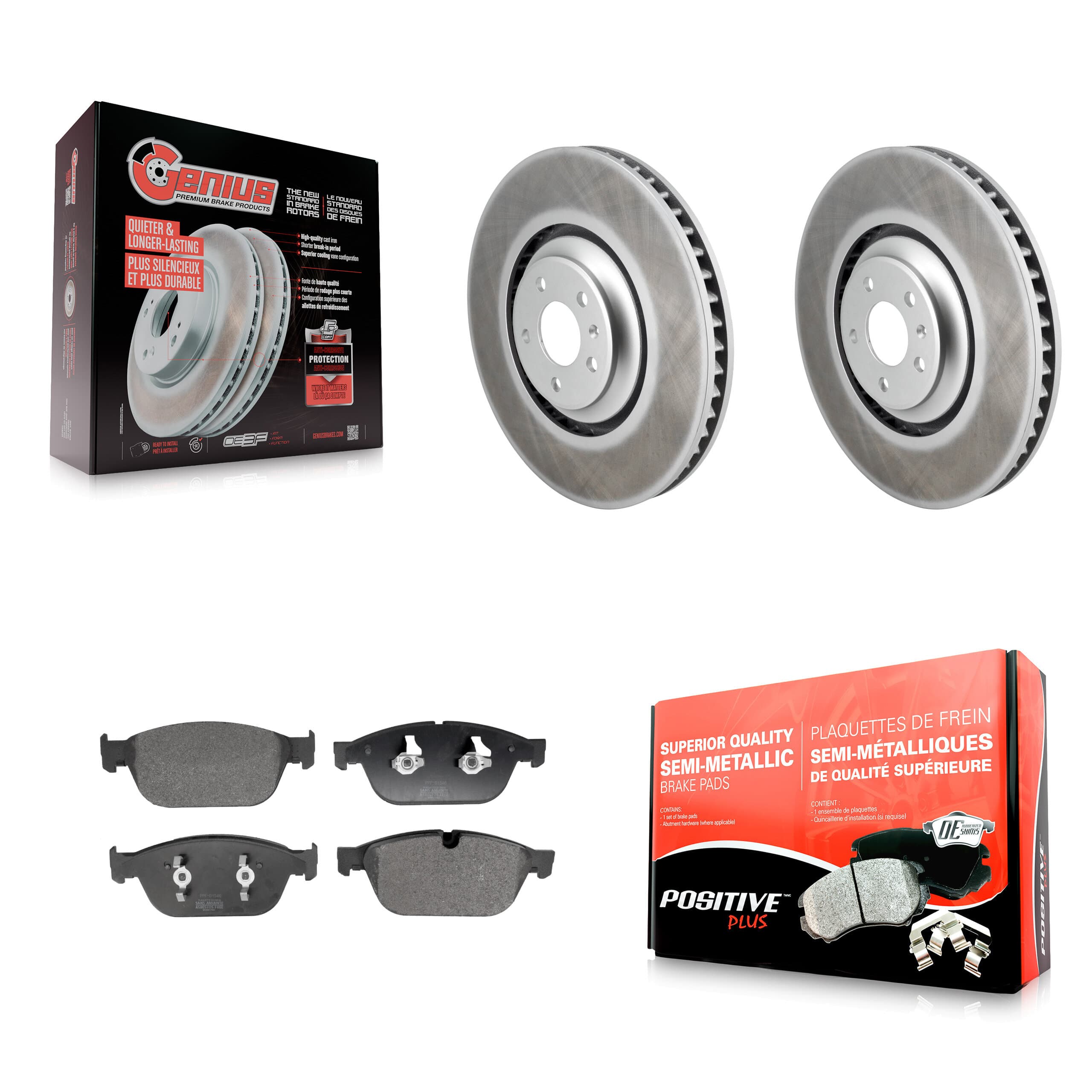 Transit Auto - KGF-103026 - Front Disc Brake Kits image 1