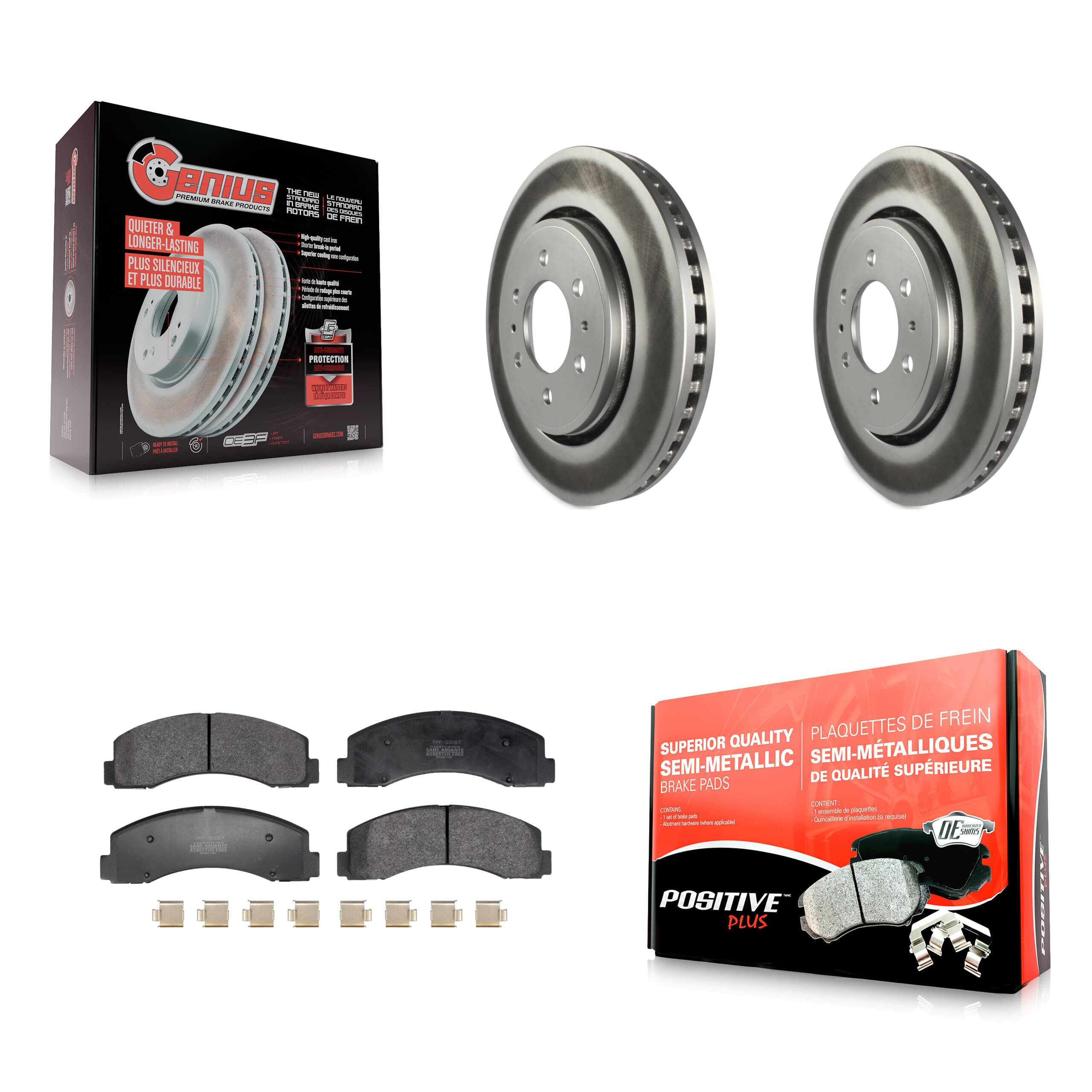 Transit Auto - KGF-103036 - Front Disc Brake Kits image 1