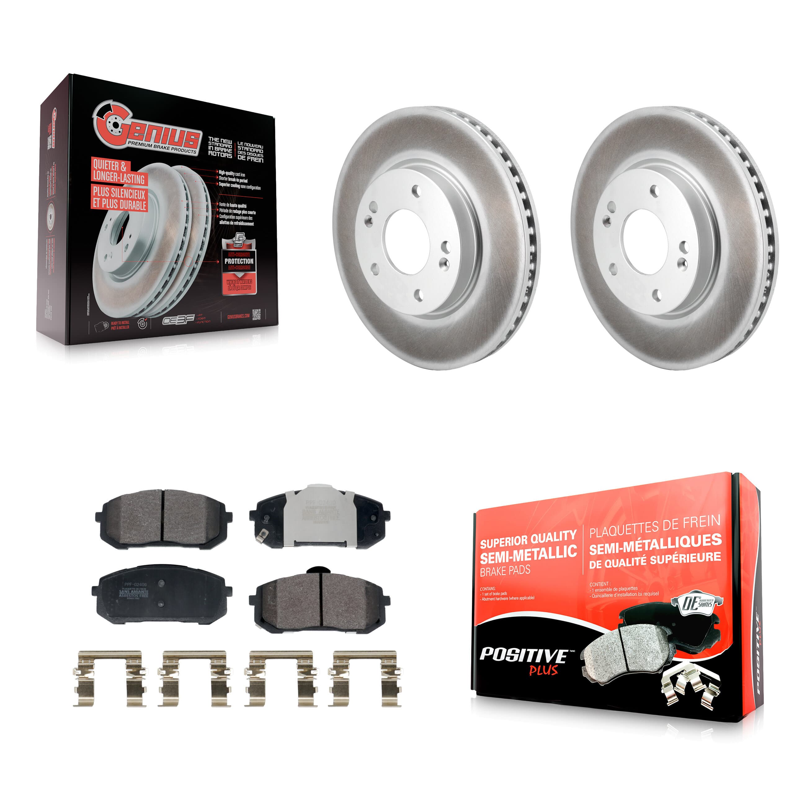 Transit Auto - KGF-103038 - Front Disc Brake Kits image 1