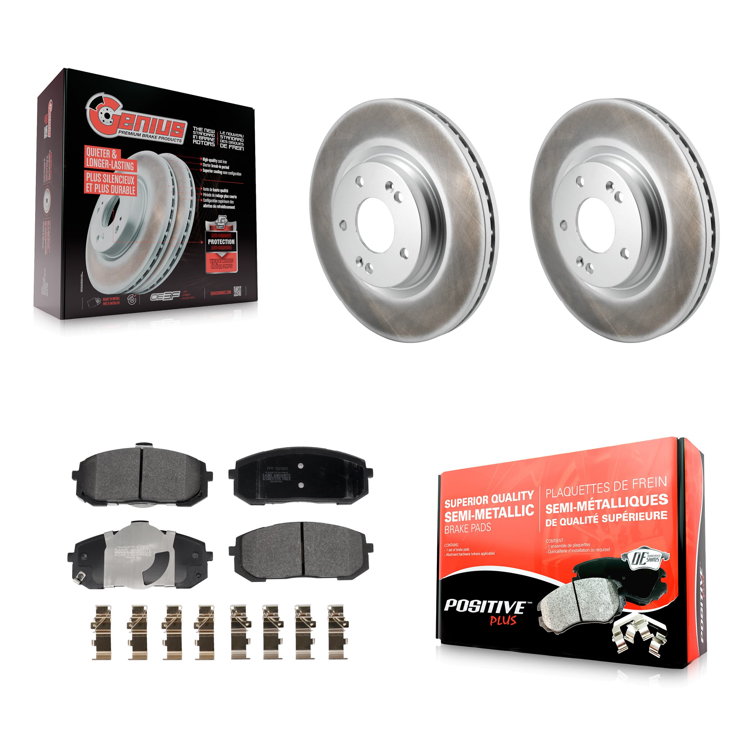 Transit Auto - KGF-103039 - Front Disc Brake Kits image 1