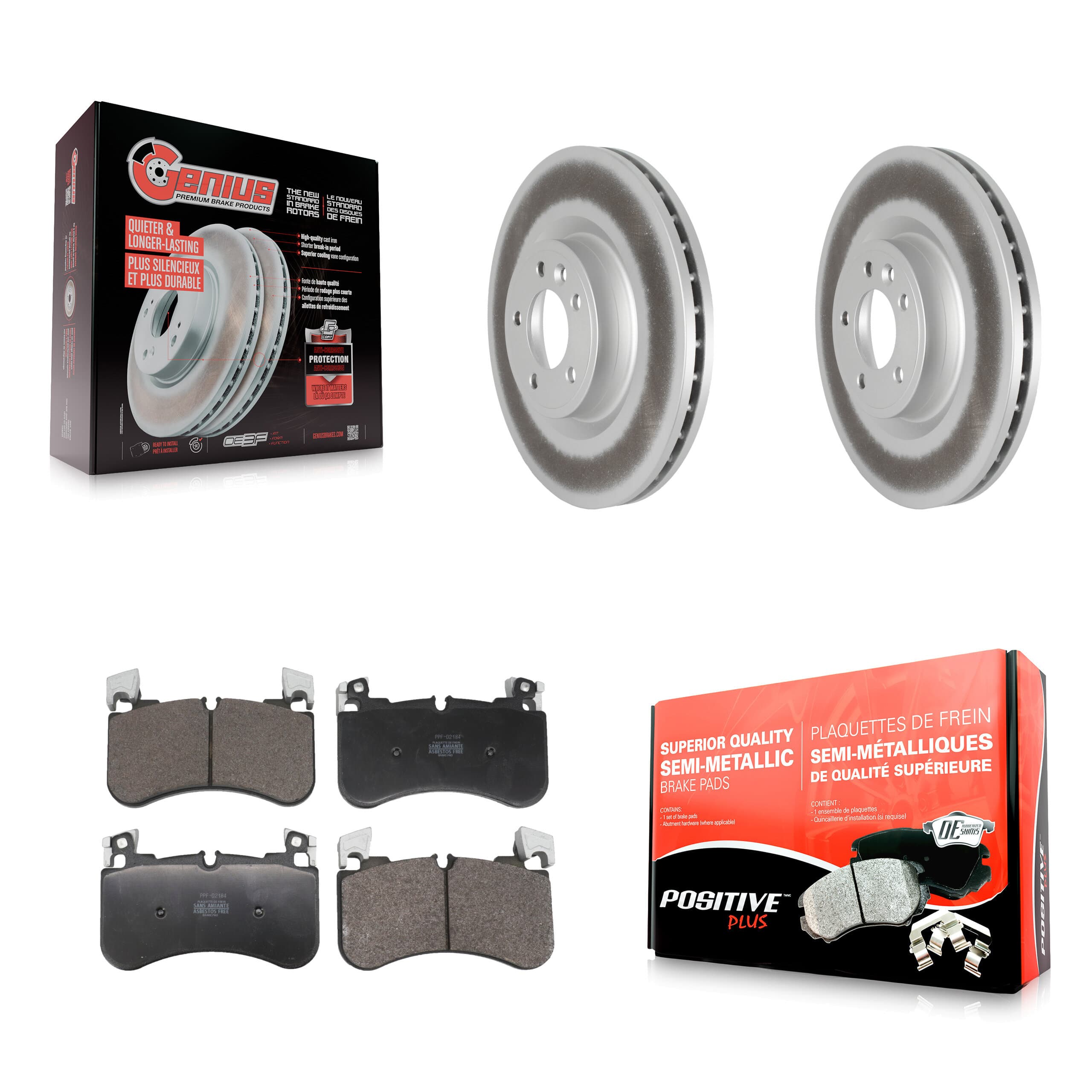 Transit Auto - KGF-103044 - Front Disc Brake Kits image 1