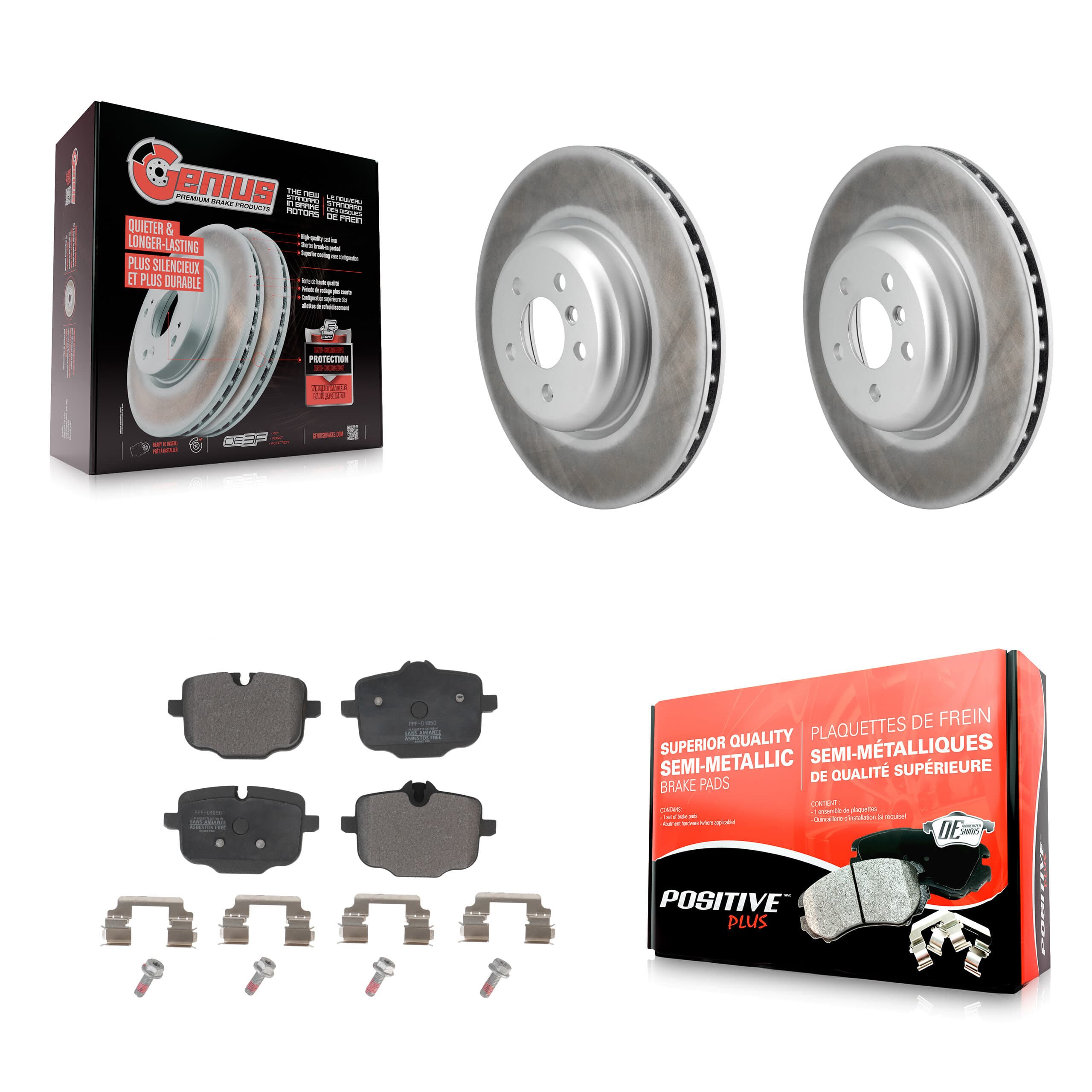 Transit Auto - KGF-103063 - Rear Disc Brake Kits image 1