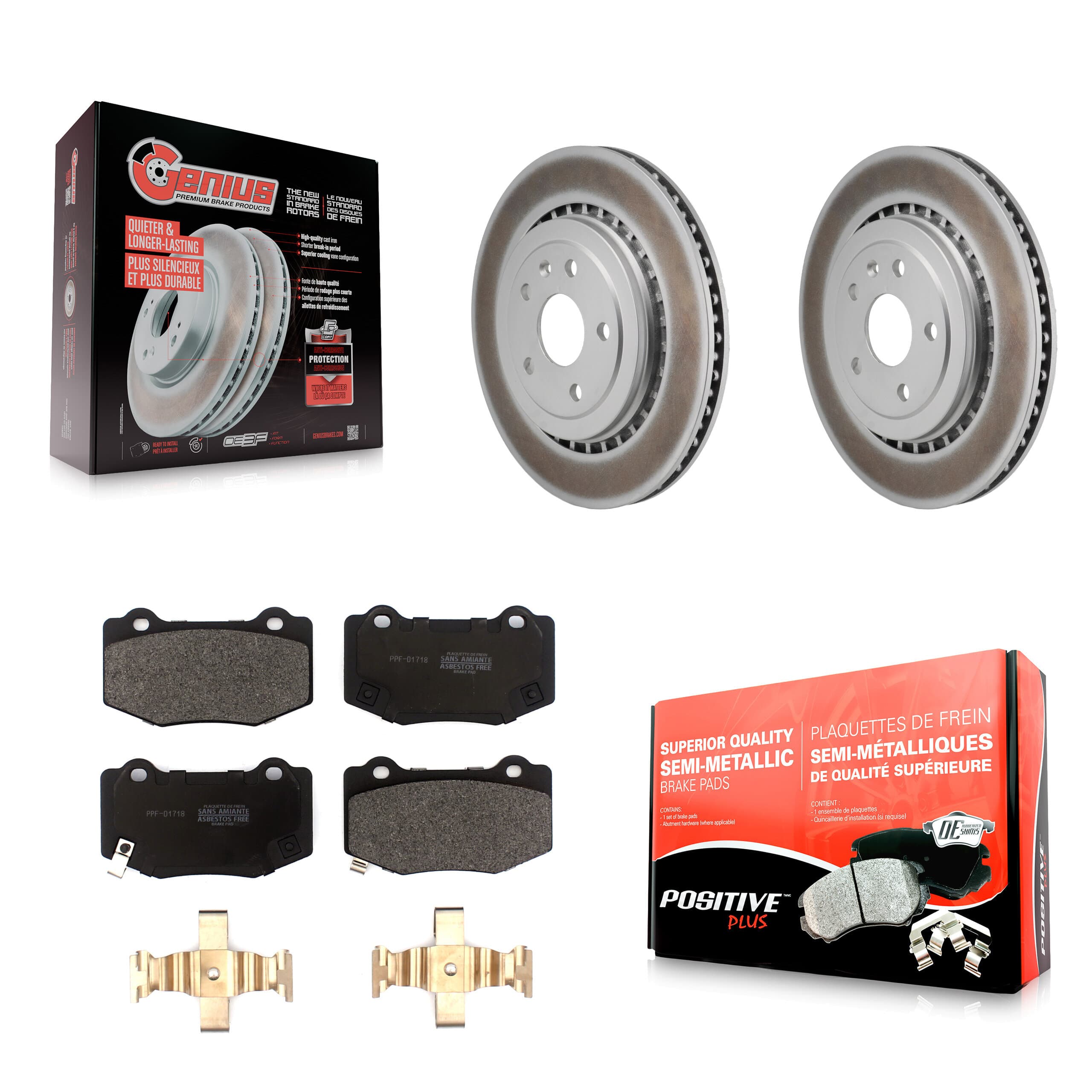 Transit Auto - KGF-103066 - Rear Disc Brake Kits image 1