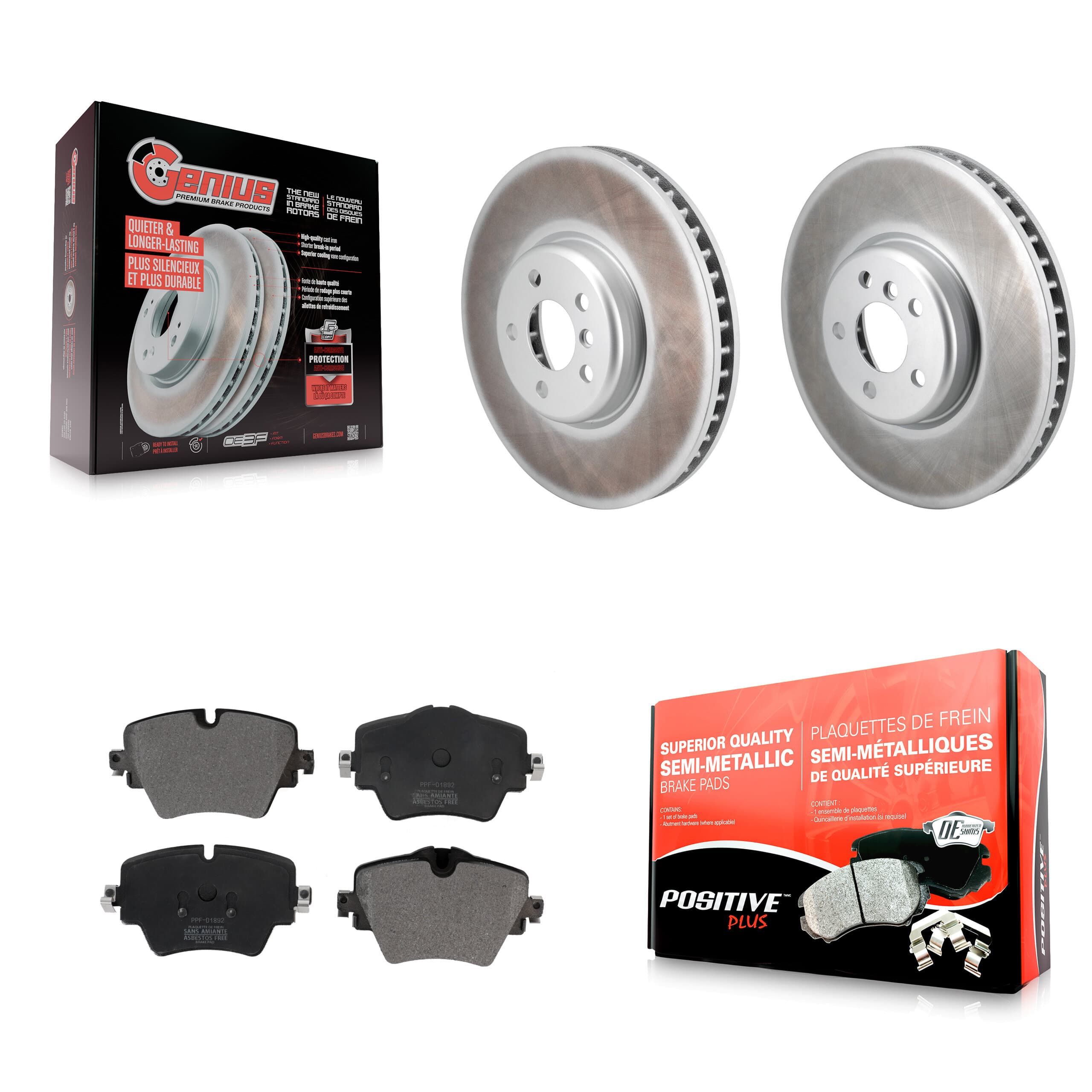 Transit Auto - KGF-103078 - Front Disc Brake Kits image 1