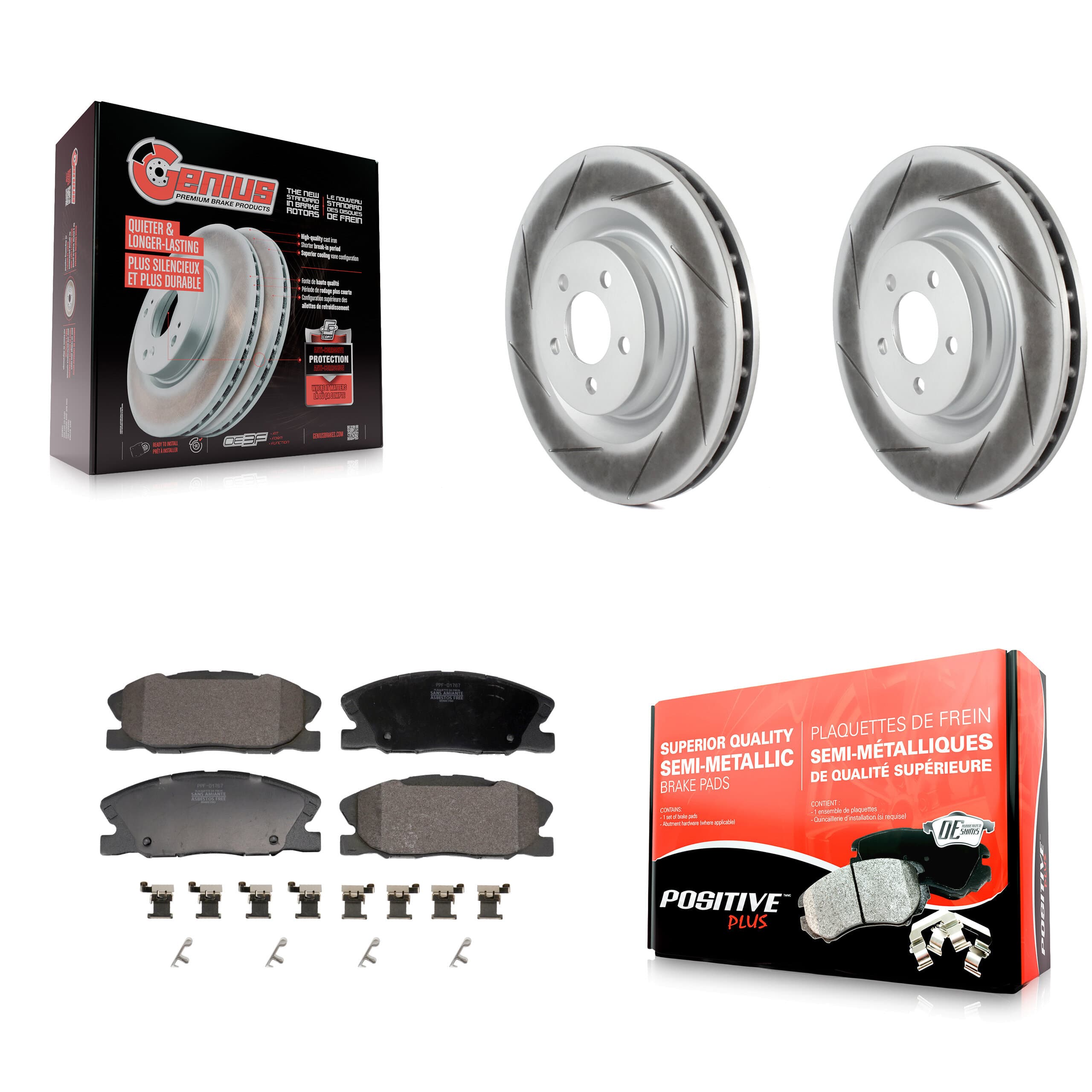 Transit Auto - KGF-103223 - Front Disc Brake Kits image 1