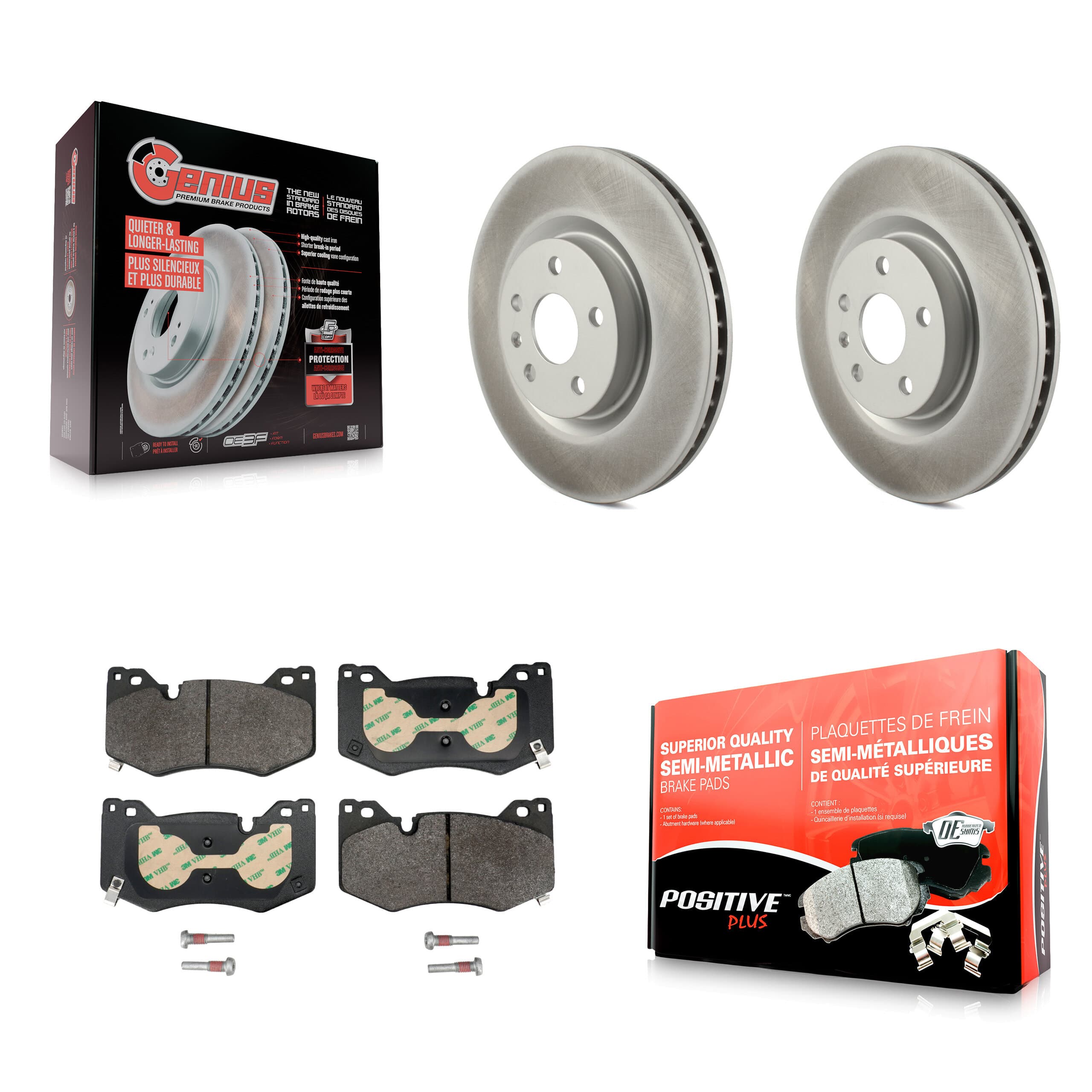 Transit Auto - KGF-103243 - Front Disc Brake Kits image 1