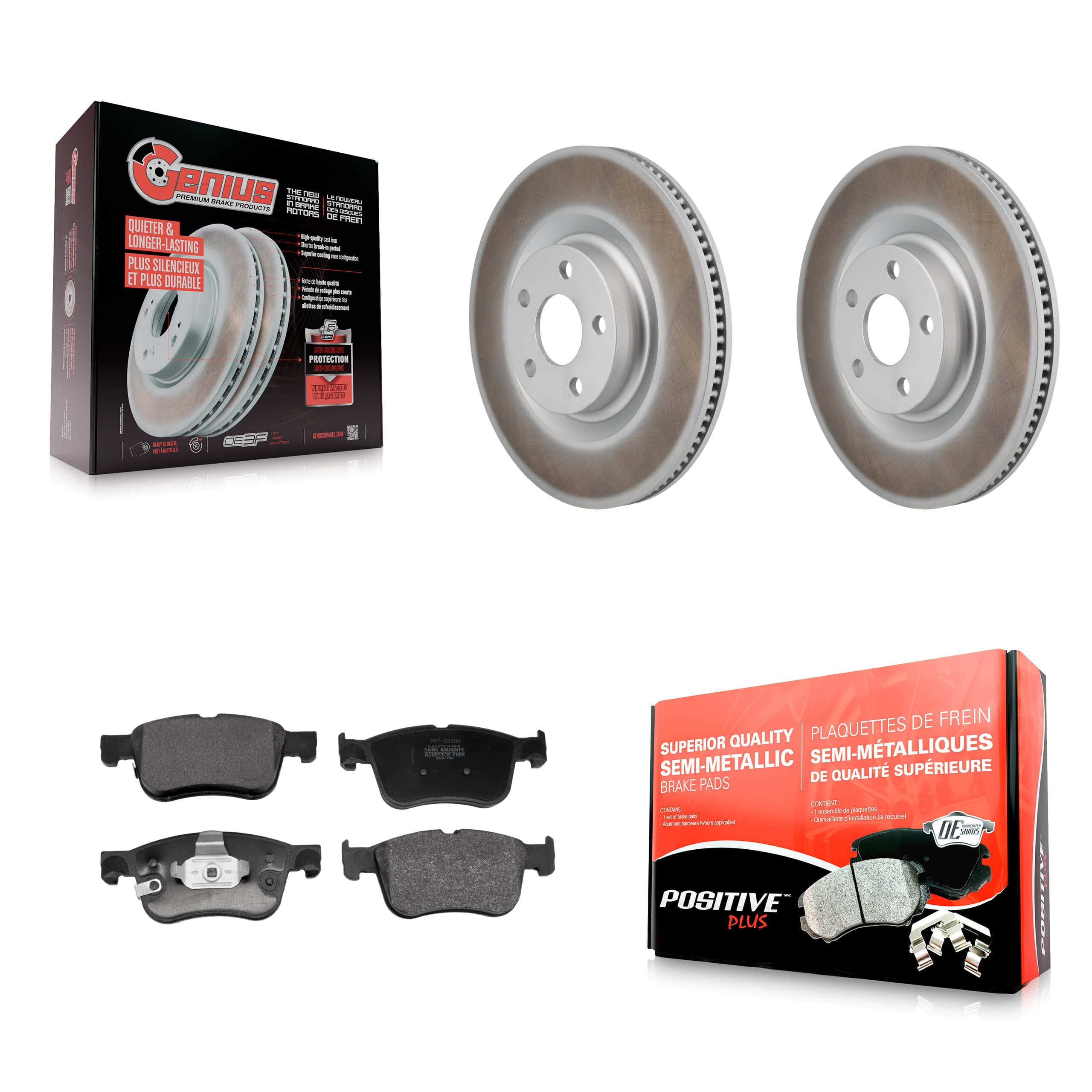 Transit Auto - KGF-103252 - Front Disc Brake Kits image 1