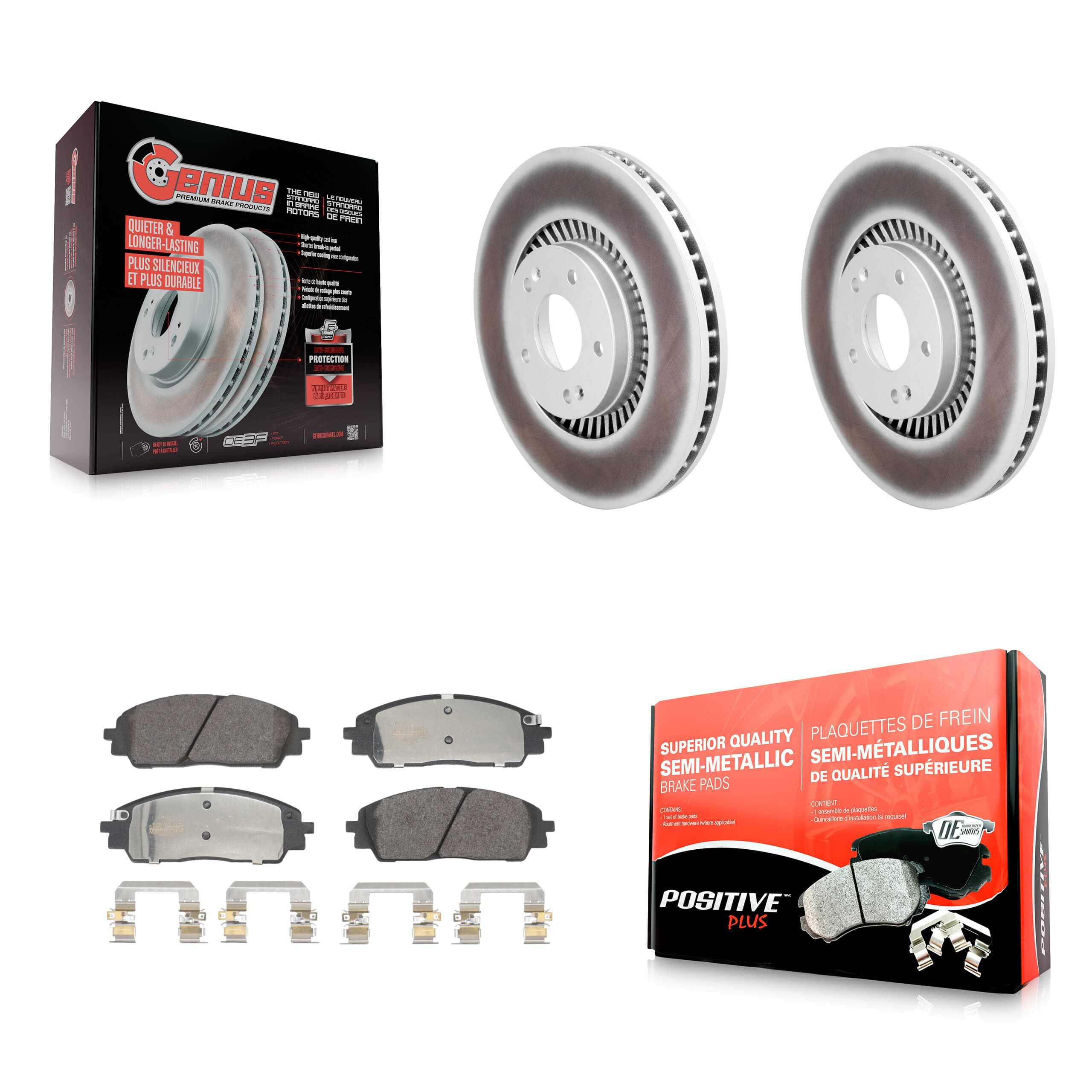 Transit Auto - KGF-103261 - Front Disc Brake Kits image 1