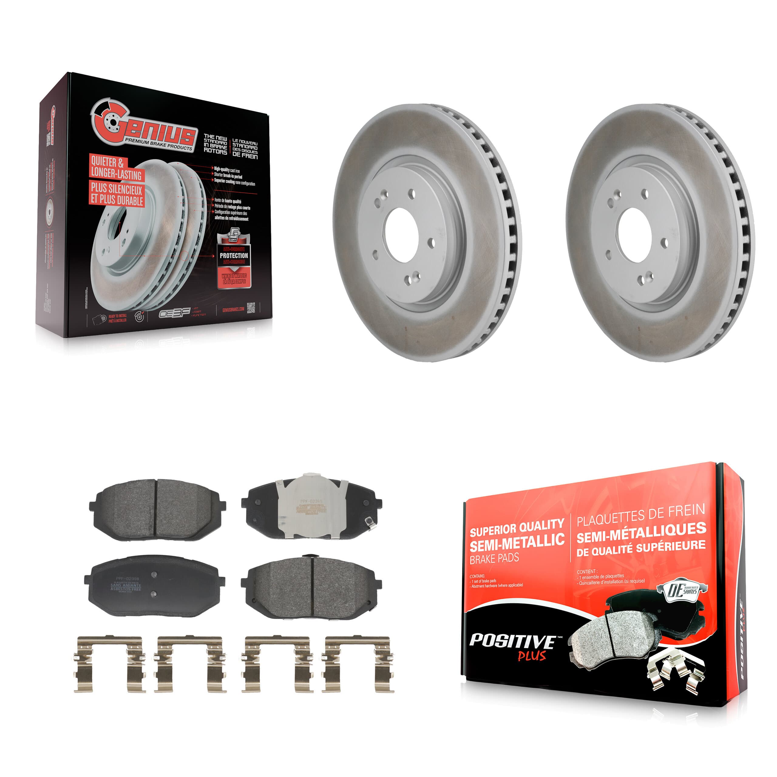 Transit Auto - KGF-103265 - Front Disc Brake Kits image 1