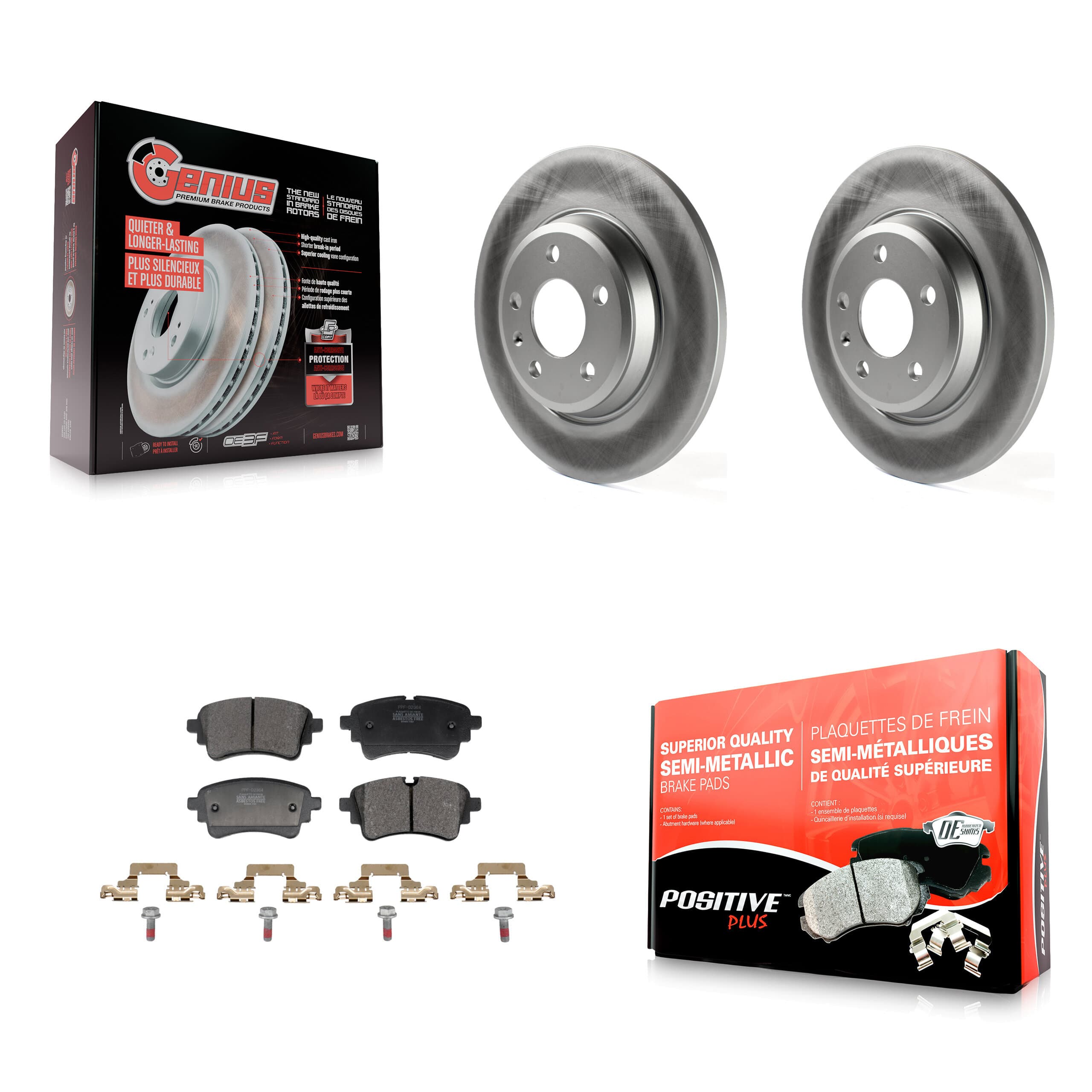Transit Auto - KGF-103267 - Rear Disc Brake Kits image 1