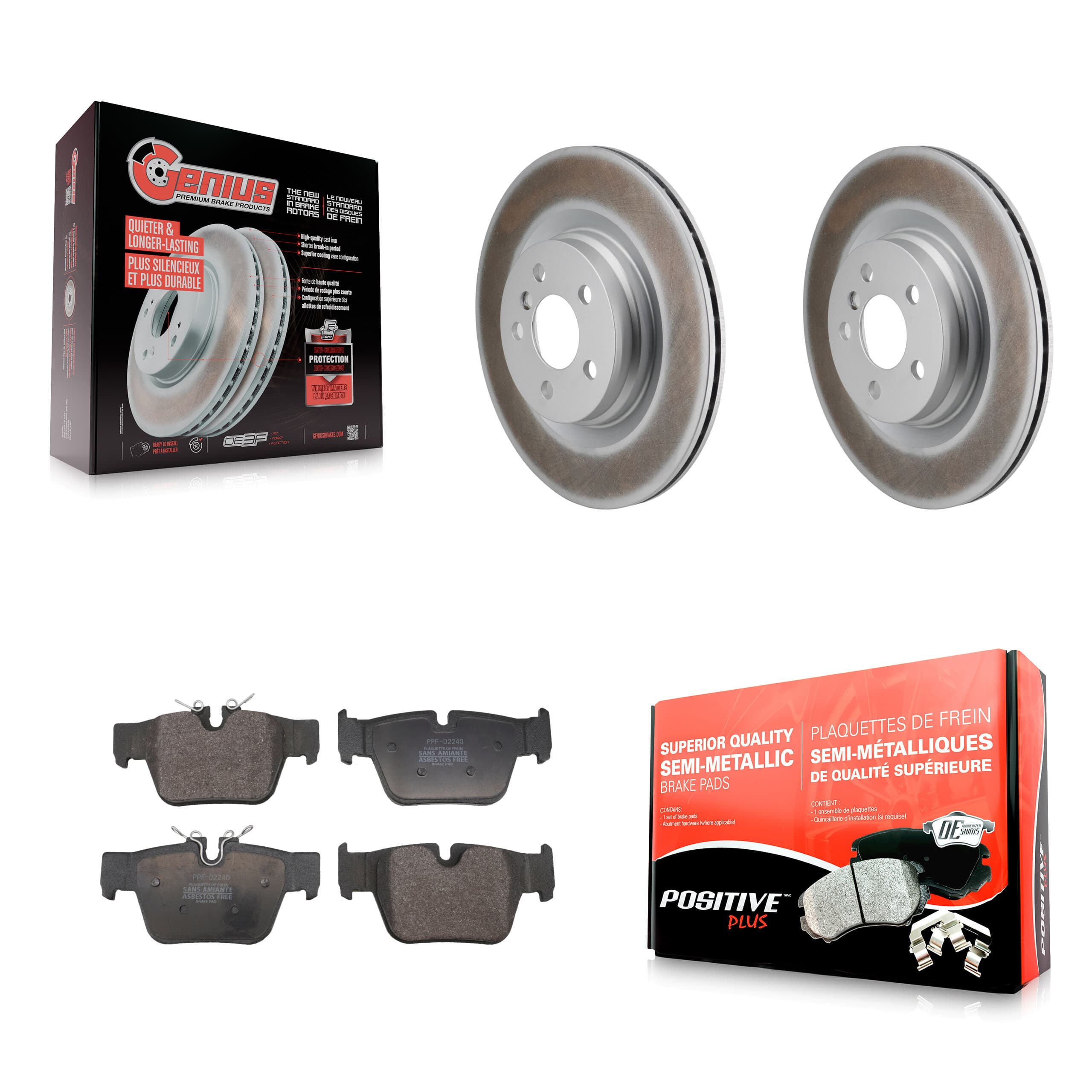 Transit Auto - KGF-103272 - Rear Disc Brake Kits image 1