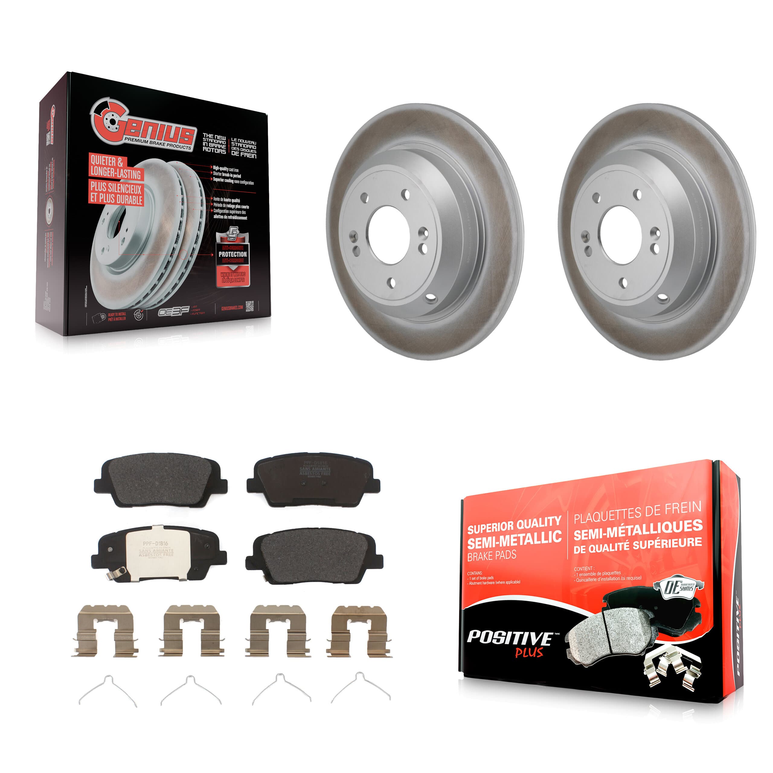 Transit Auto - KGF-103274 - Rear Disc Brake Kits image 1