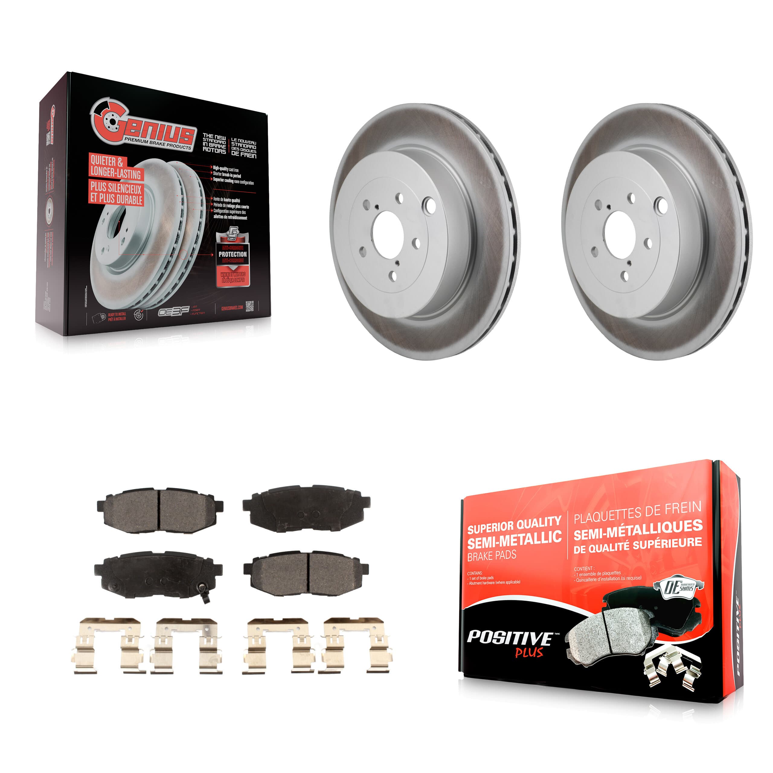 Transit Auto - KGF-103286 - Rear Disc Brake Kits image 1