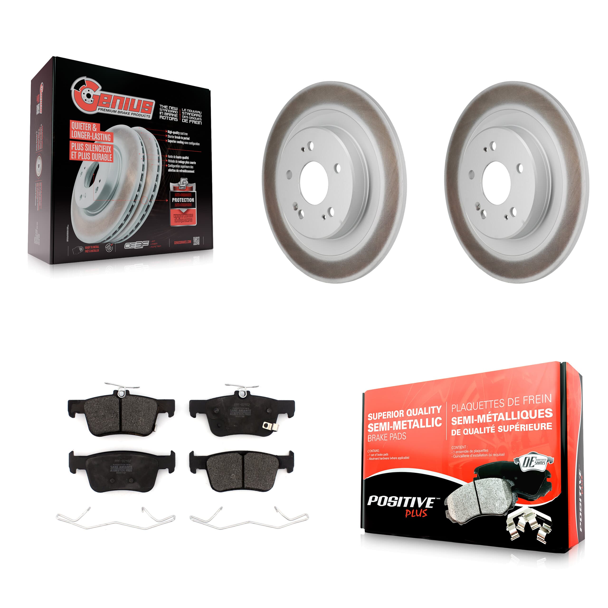 Transit Auto - KGF-103287 - Rear Disc Brake Kits image 1