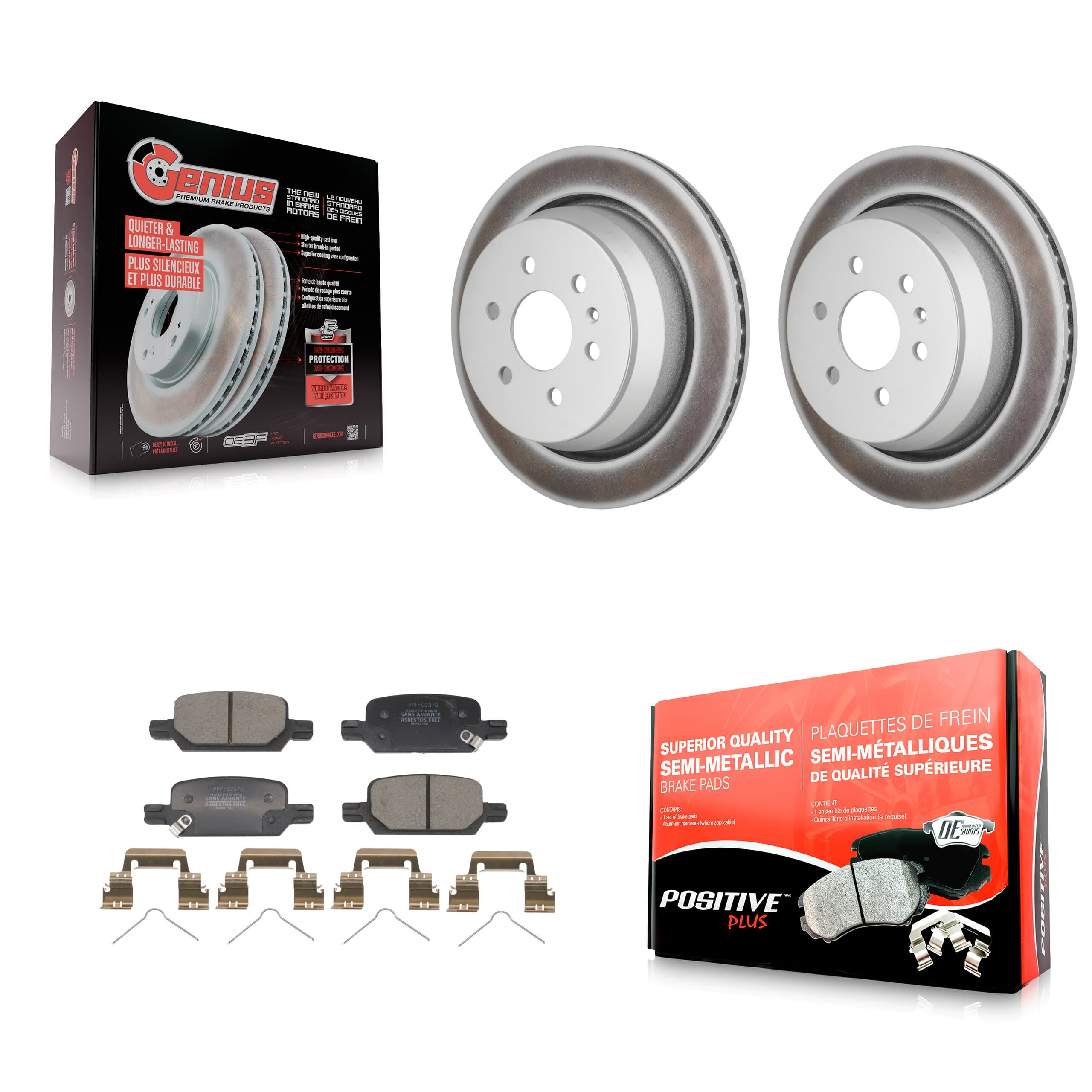 Transit Auto - KGF-103293 - Rear Disc Brake Kits image 1