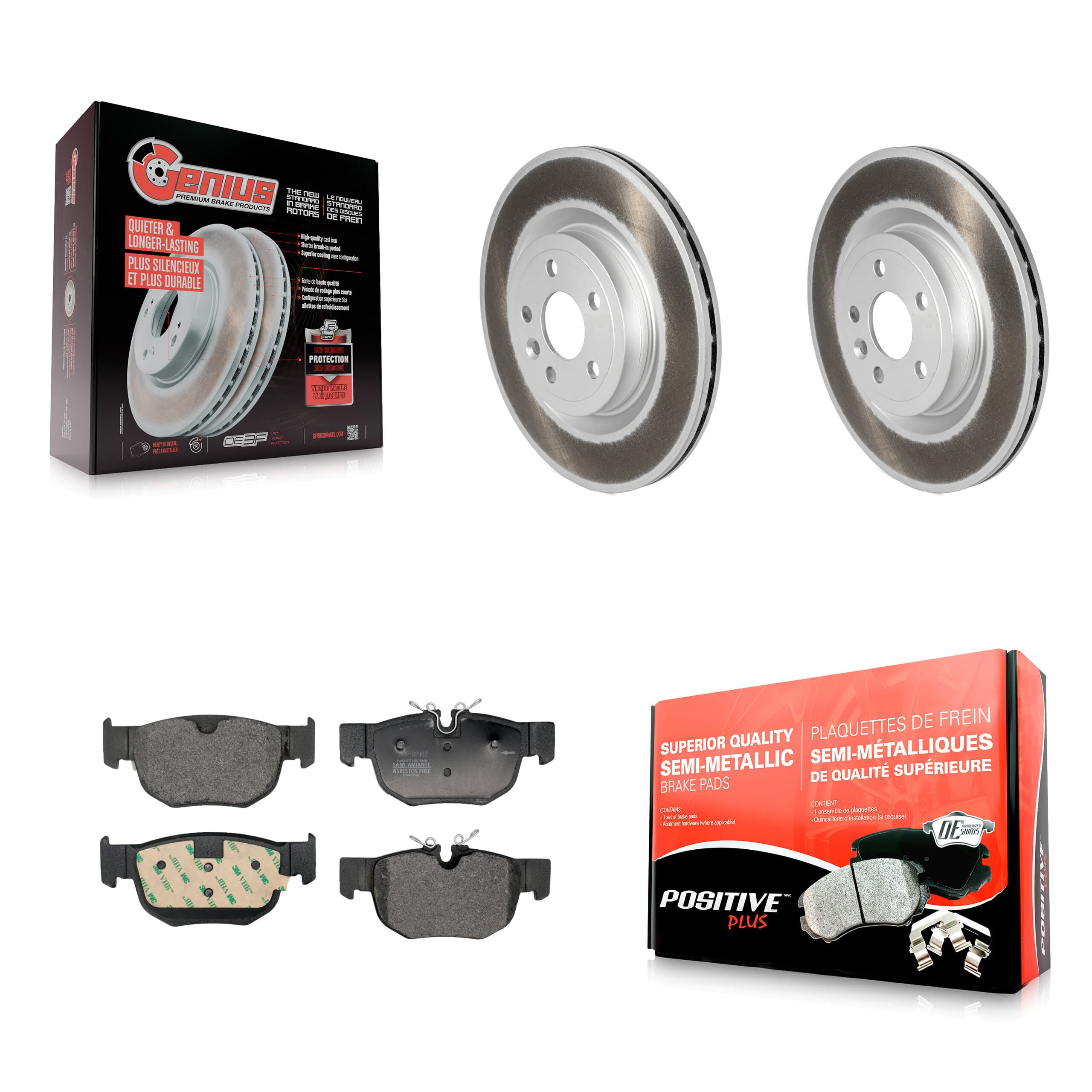 Transit Auto - KGF-103309 - Rear Disc Brake Kits image 1