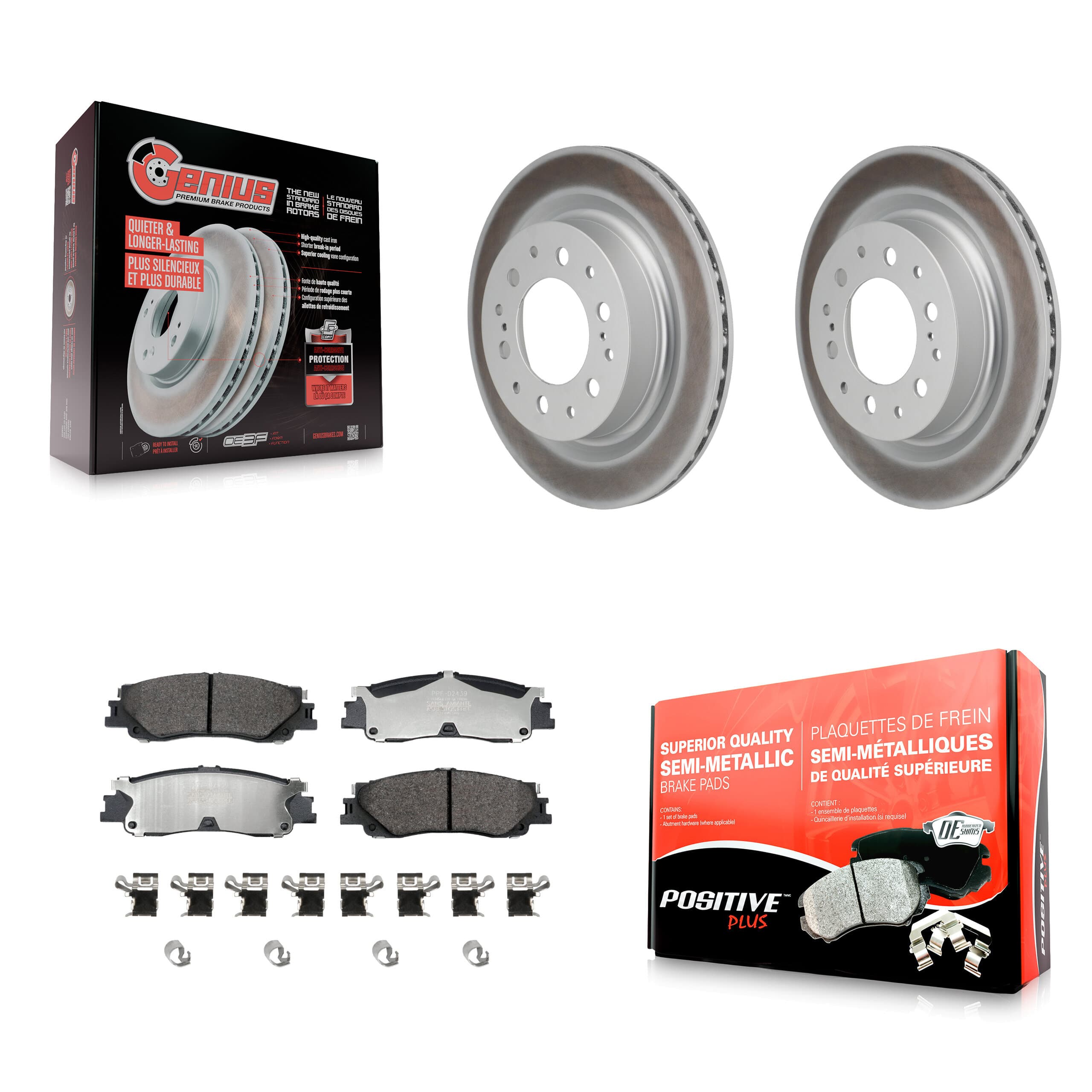 Transit Auto - KGF-103313 - Rear Disc Brake Kits image 1