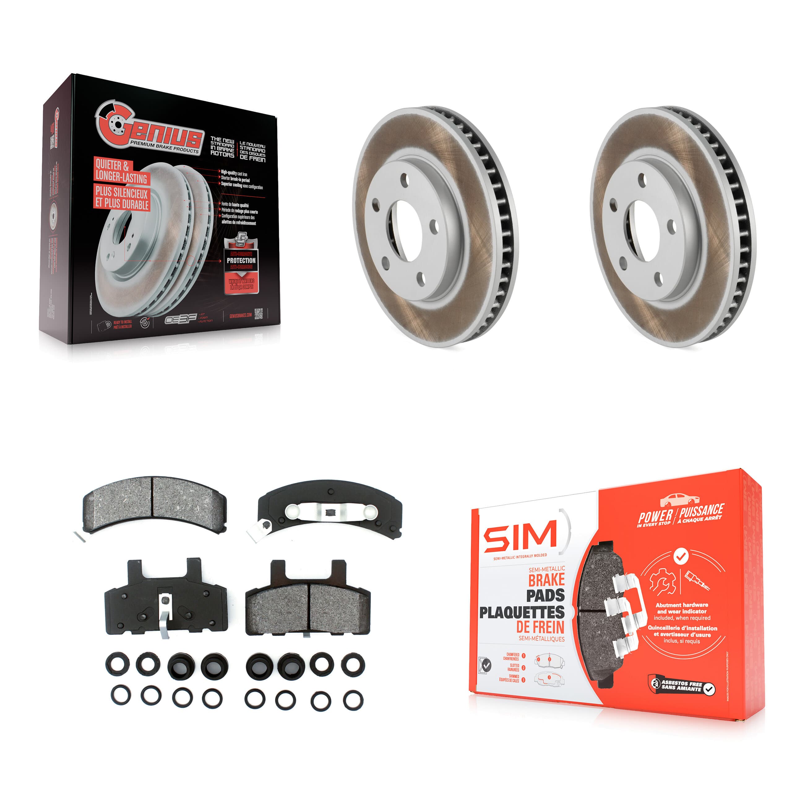 Transit Auto - KGS-100004 - Front Disc Brake Kits image 1
