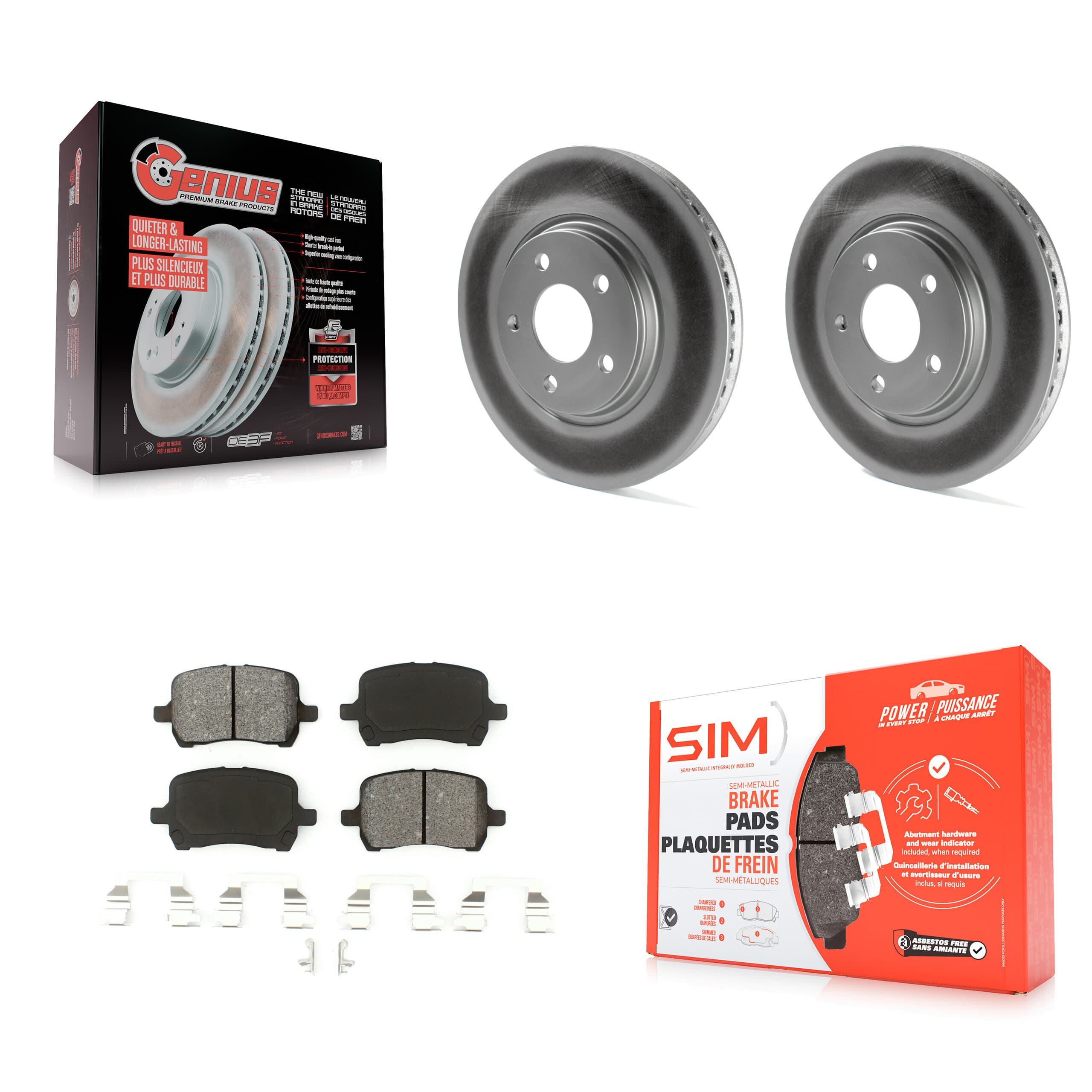 Transit Auto - KGS-100026 - Front Disc Brake Kits image 1