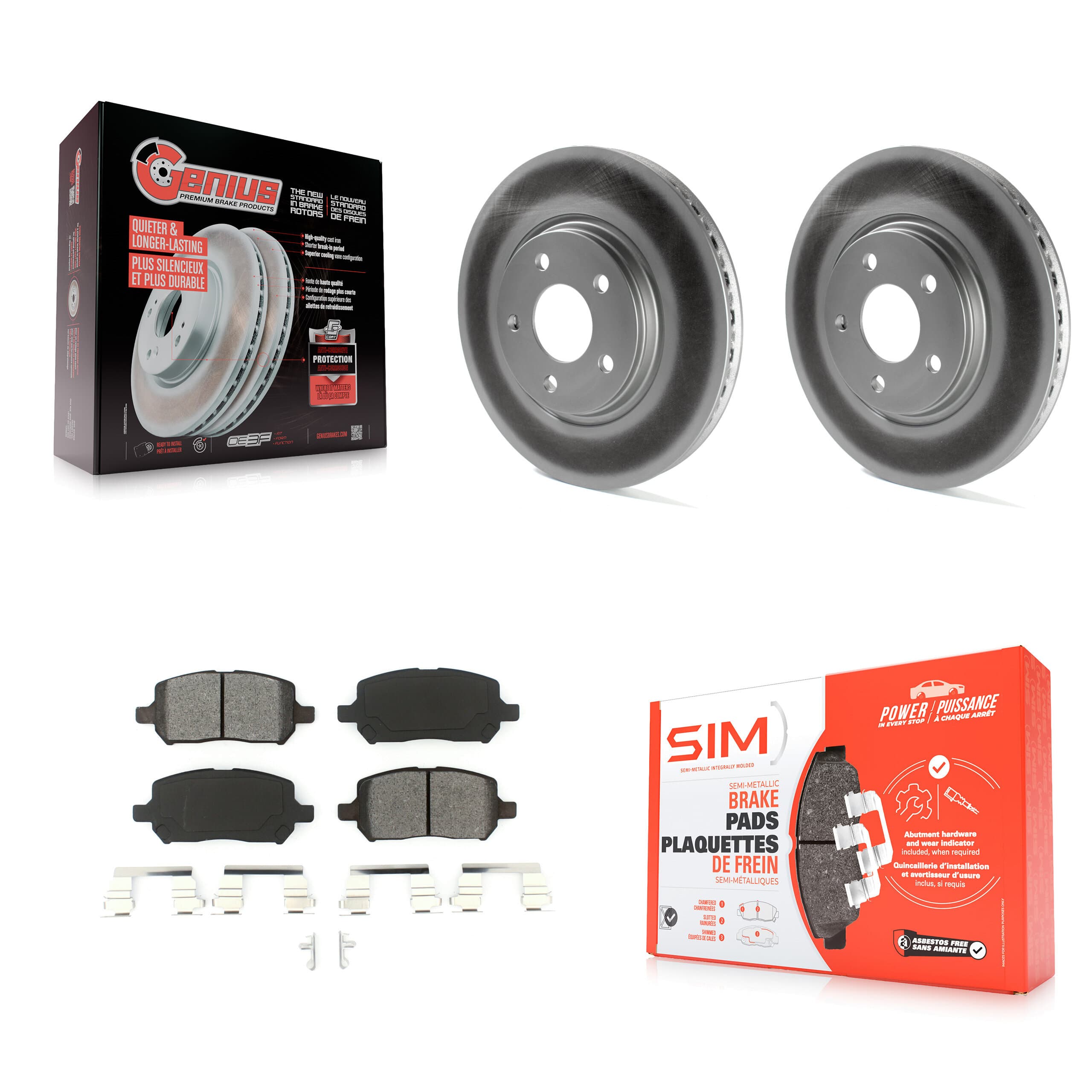 Transit Auto - KGS-100027 - Front Disc Brake Kits image 1