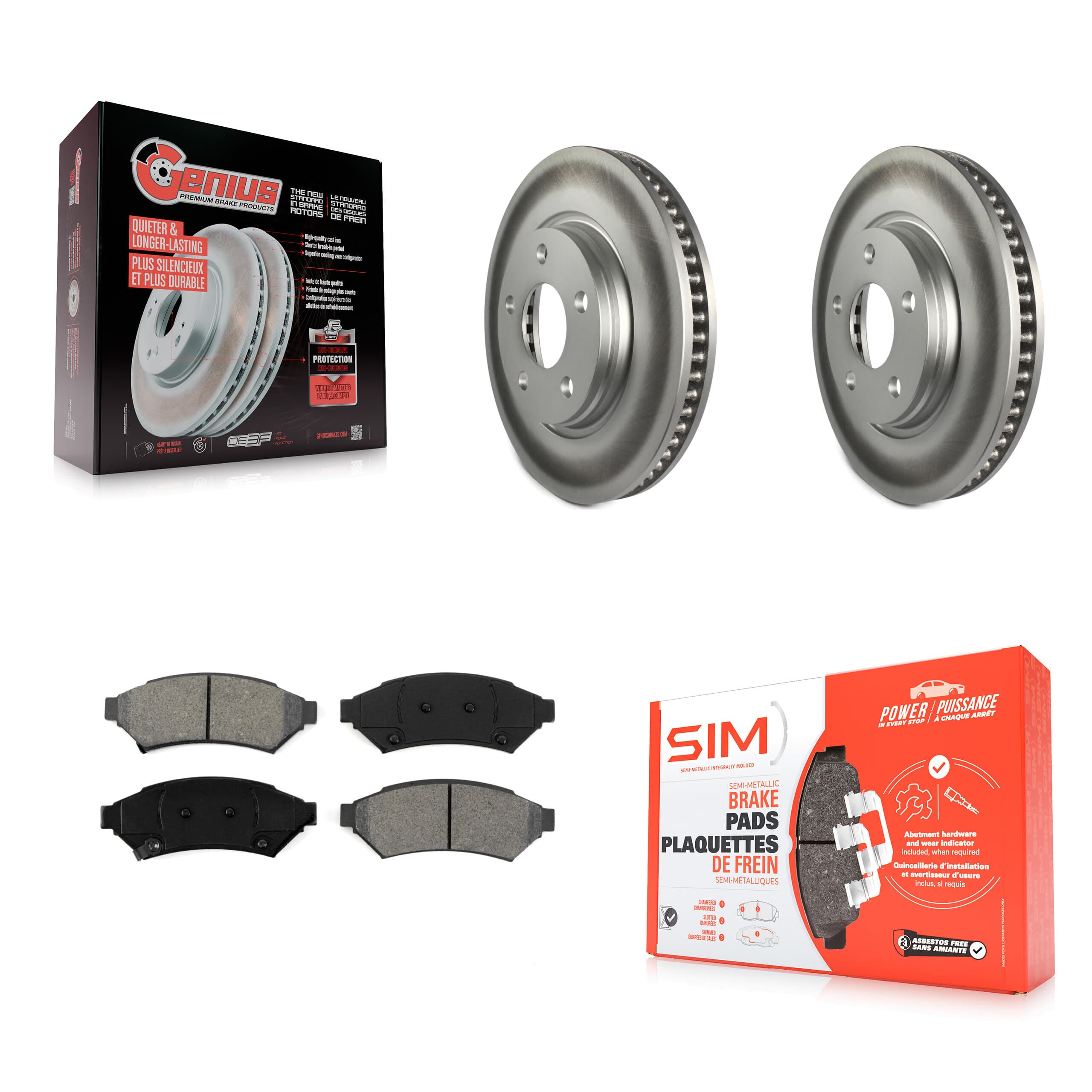 Transit Auto - KGS-100029 - Front Disc Brake Kits image 1
