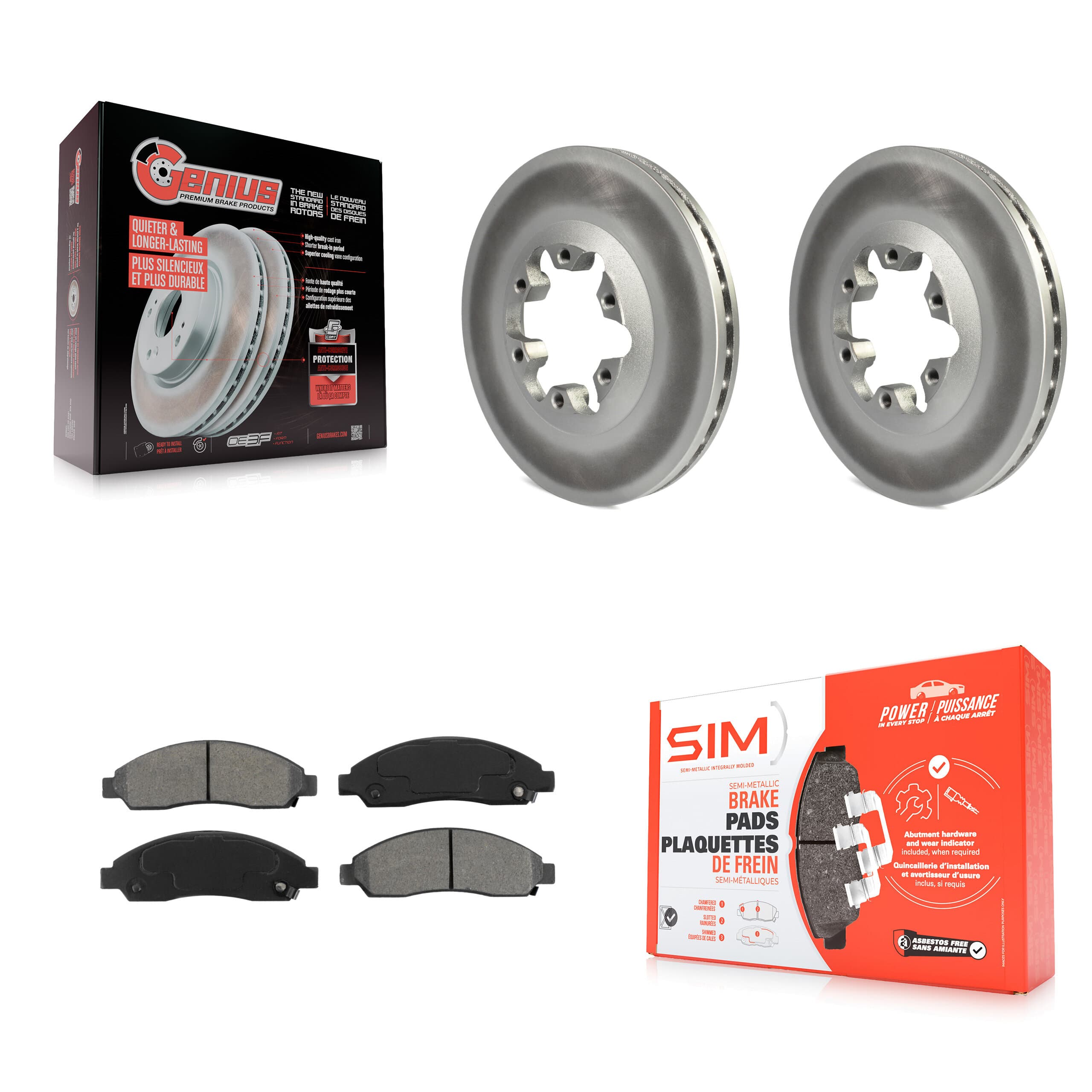 Transit Auto - KGS-100031 - Front Disc Brake Kits image 1