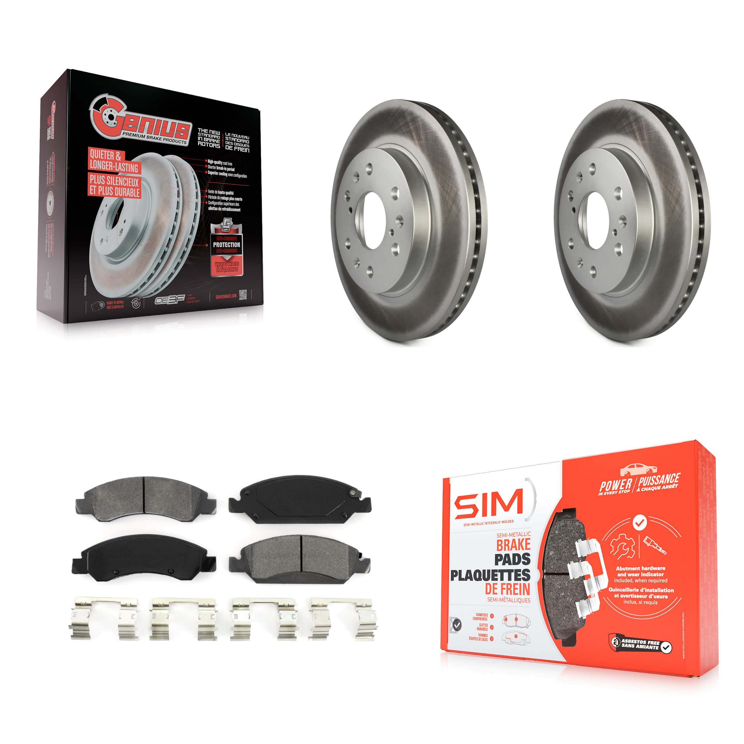 Transit Auto - KGS-100036 - Front Disc Brake Kits image 1