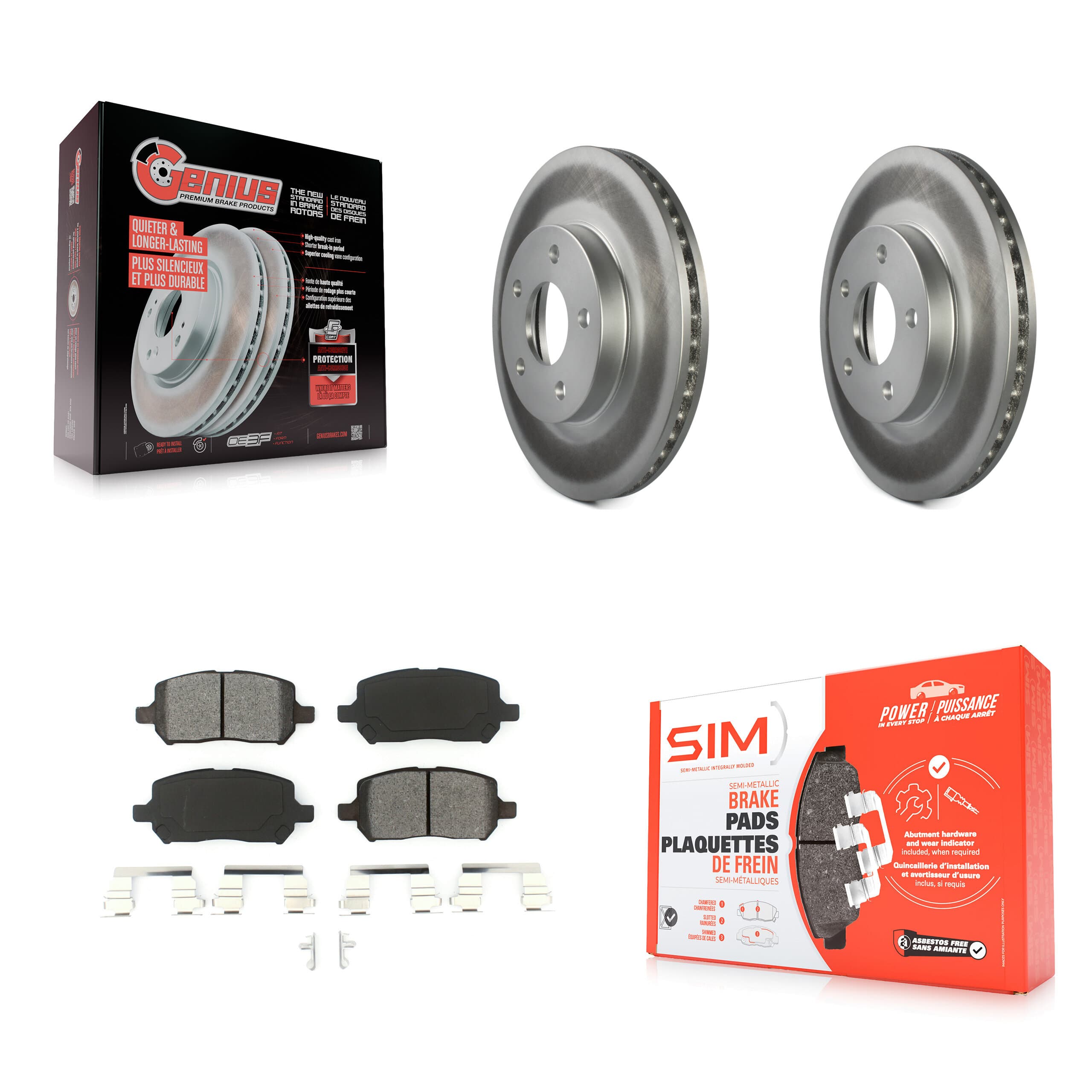 Transit Auto - KGS-100046 - Front Disc Brake Kits image 1