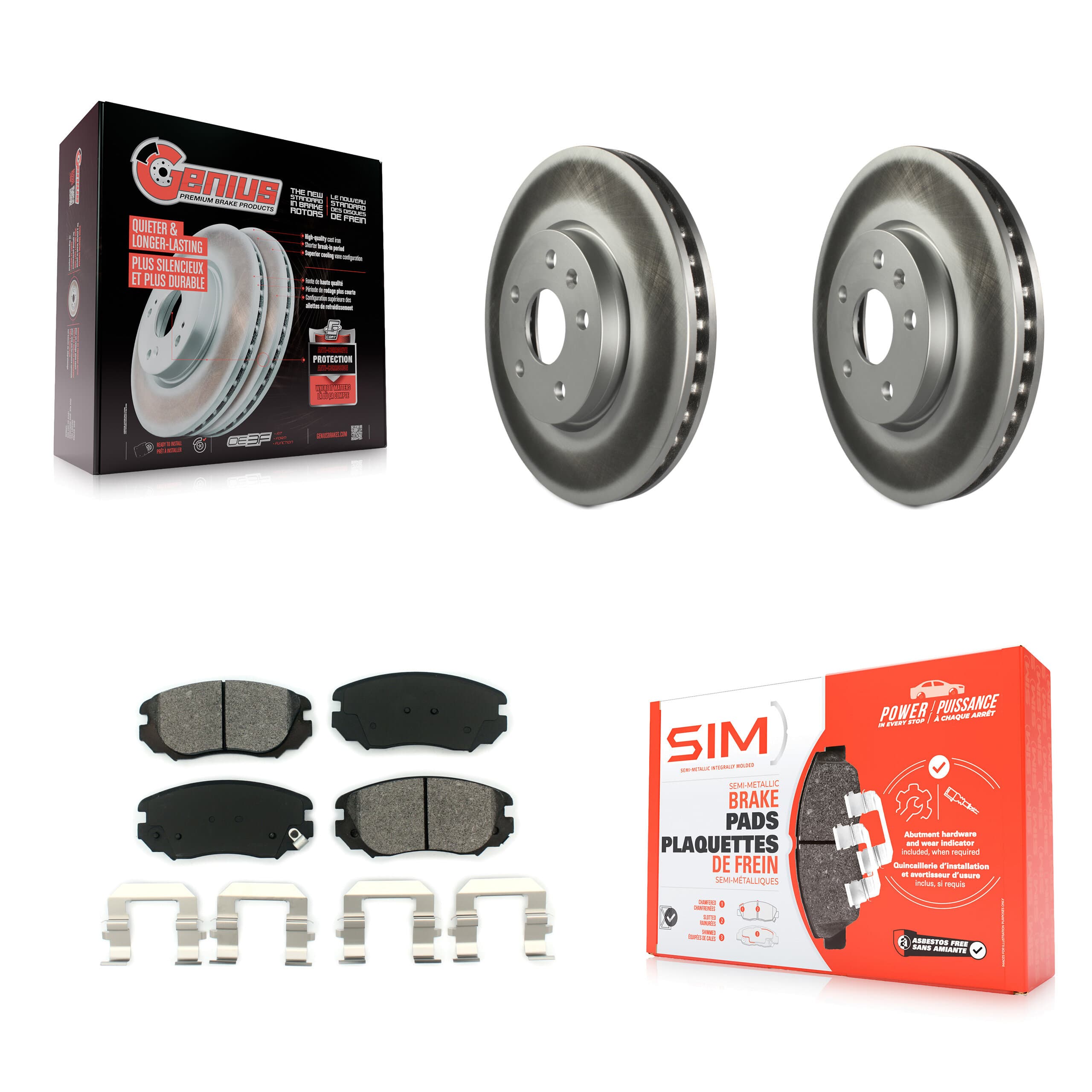 Transit Auto - KGS-100053 - Front Disc Brake Kits image 1
