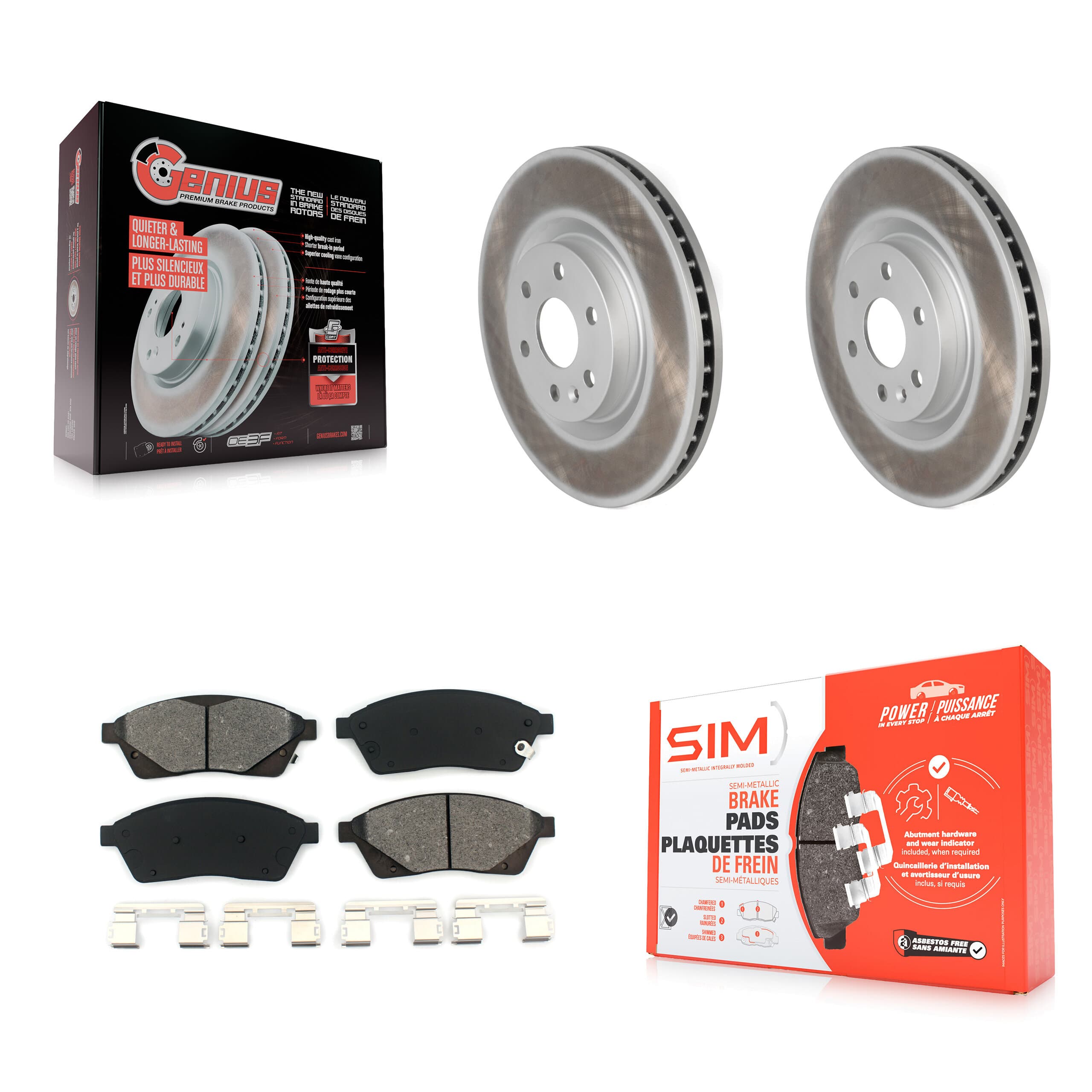 Transit Auto - KGS-100055 - Front Disc Brake Kits image 1