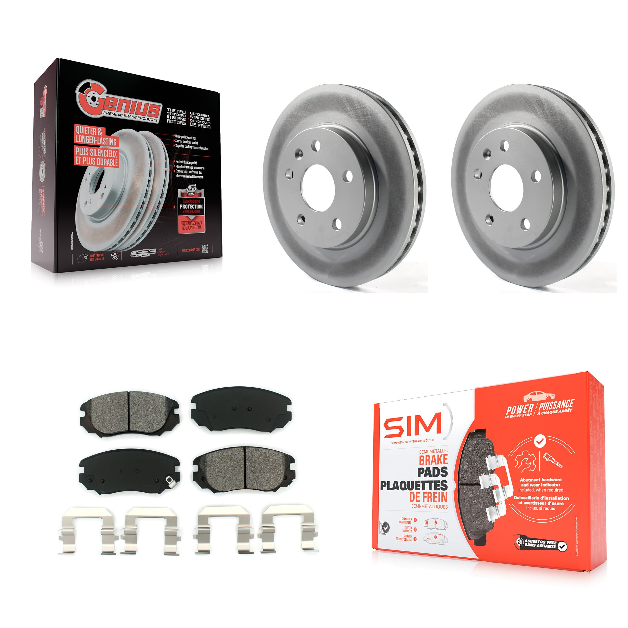 Transit Auto - KGS-100057 - Front Disc Brake Kits image 1