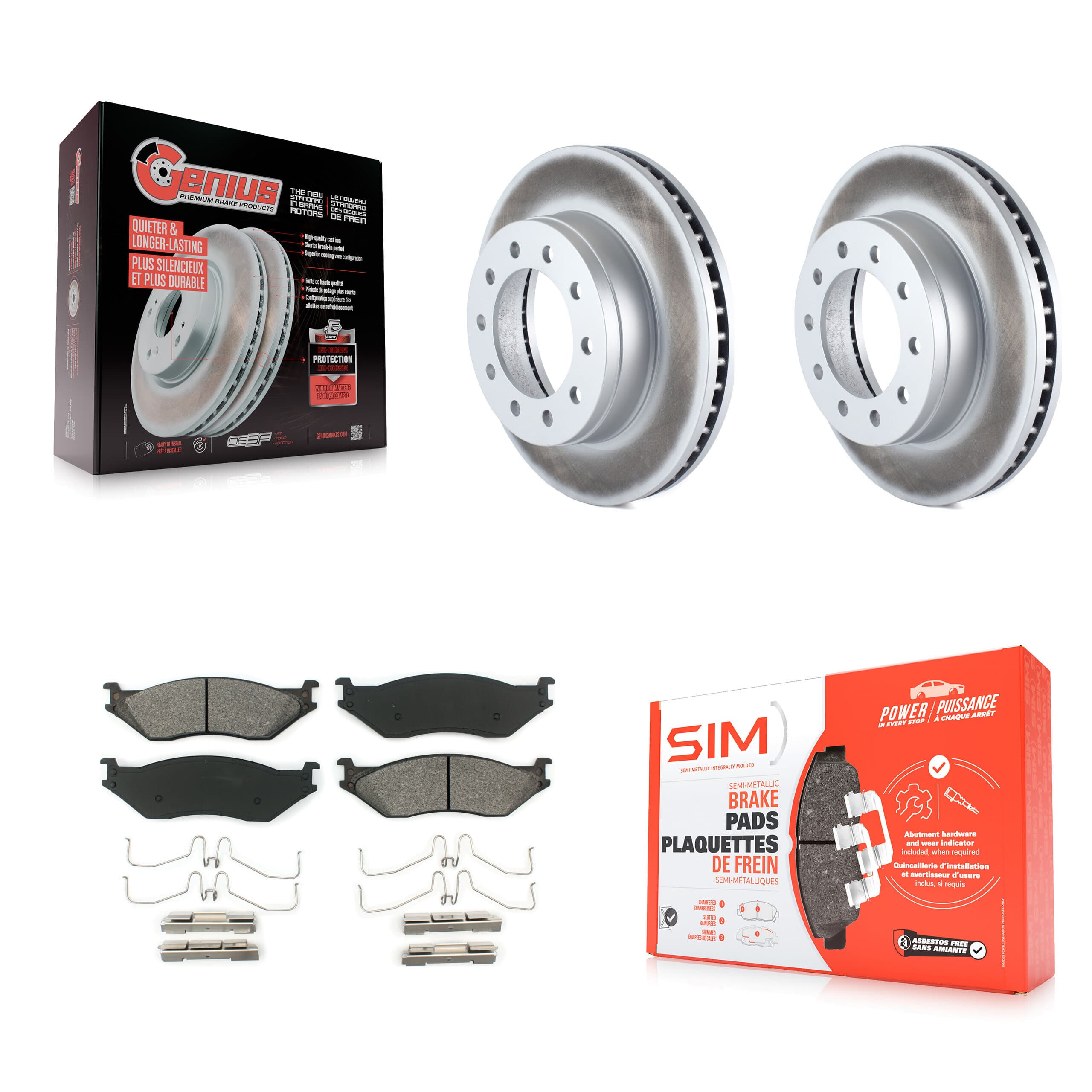 Transit Auto - KGS-100096 - Front Disc Brake Kits image 1
