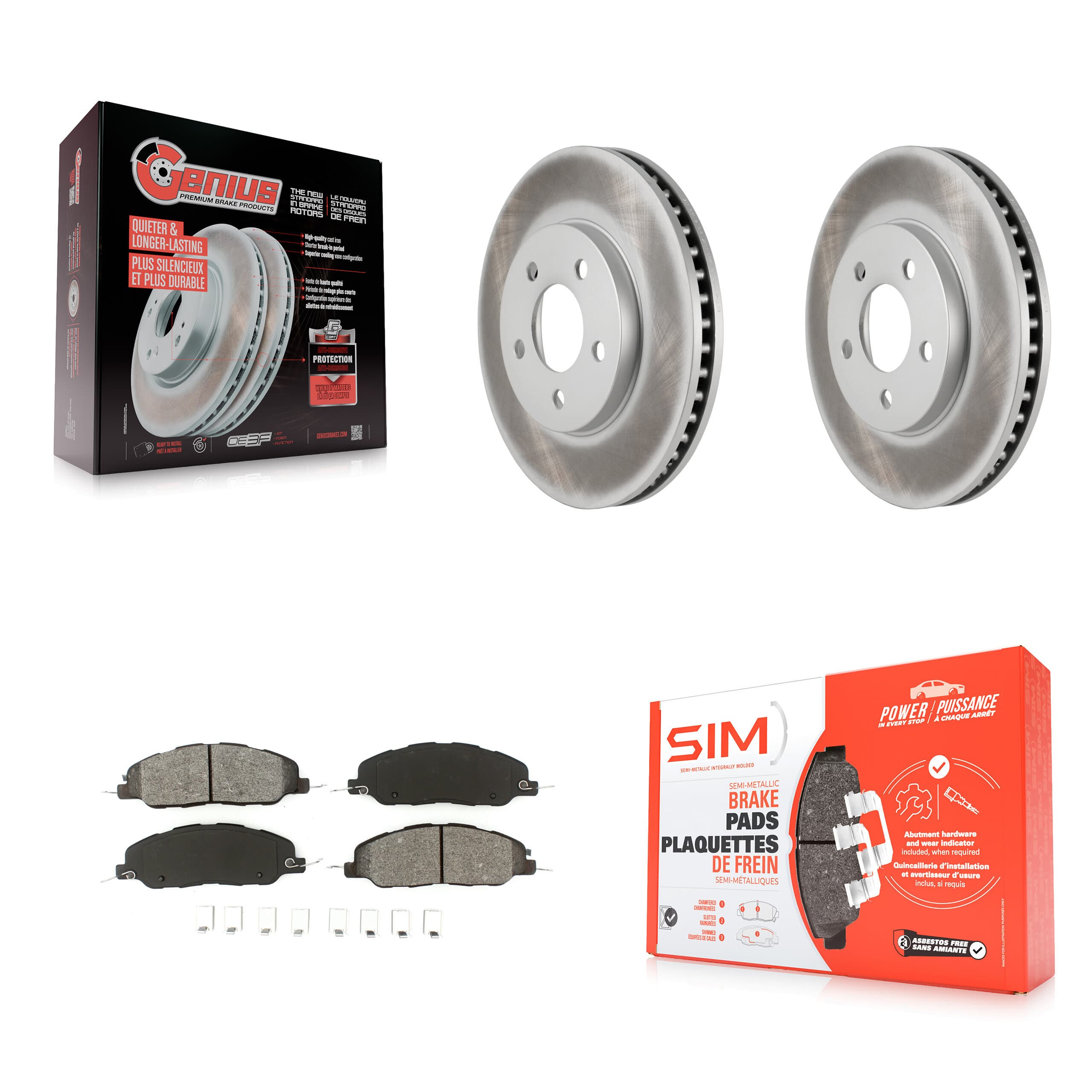 Transit Auto - KGS-100098 - Front Disc Brake Kits image 1